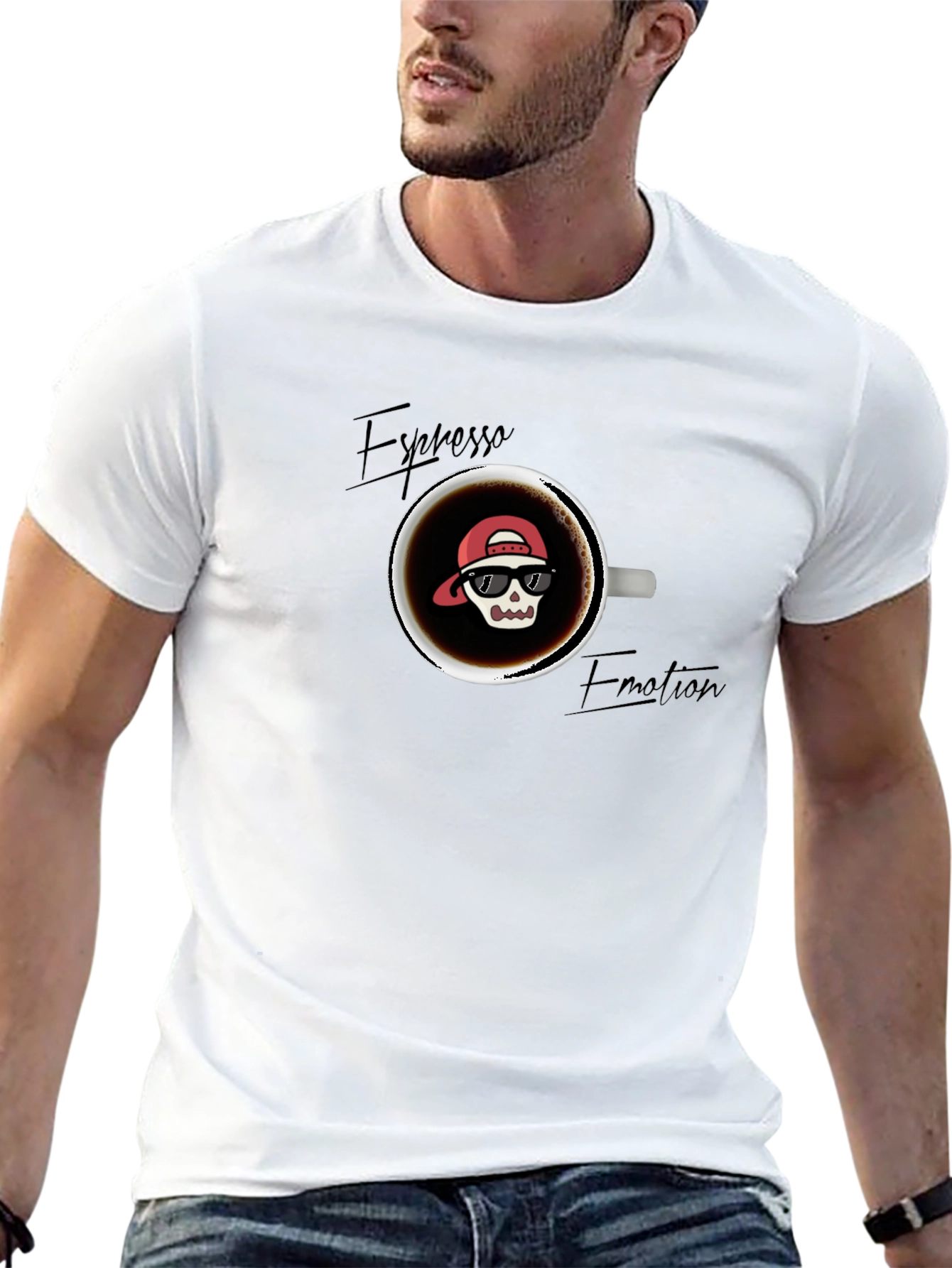Espresso Emotion Graphic T-Shirt