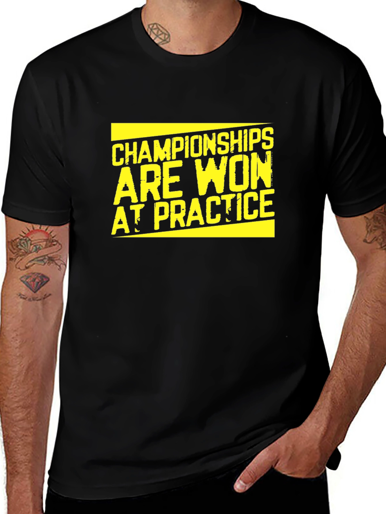 Championships Are Won At Practice Tee