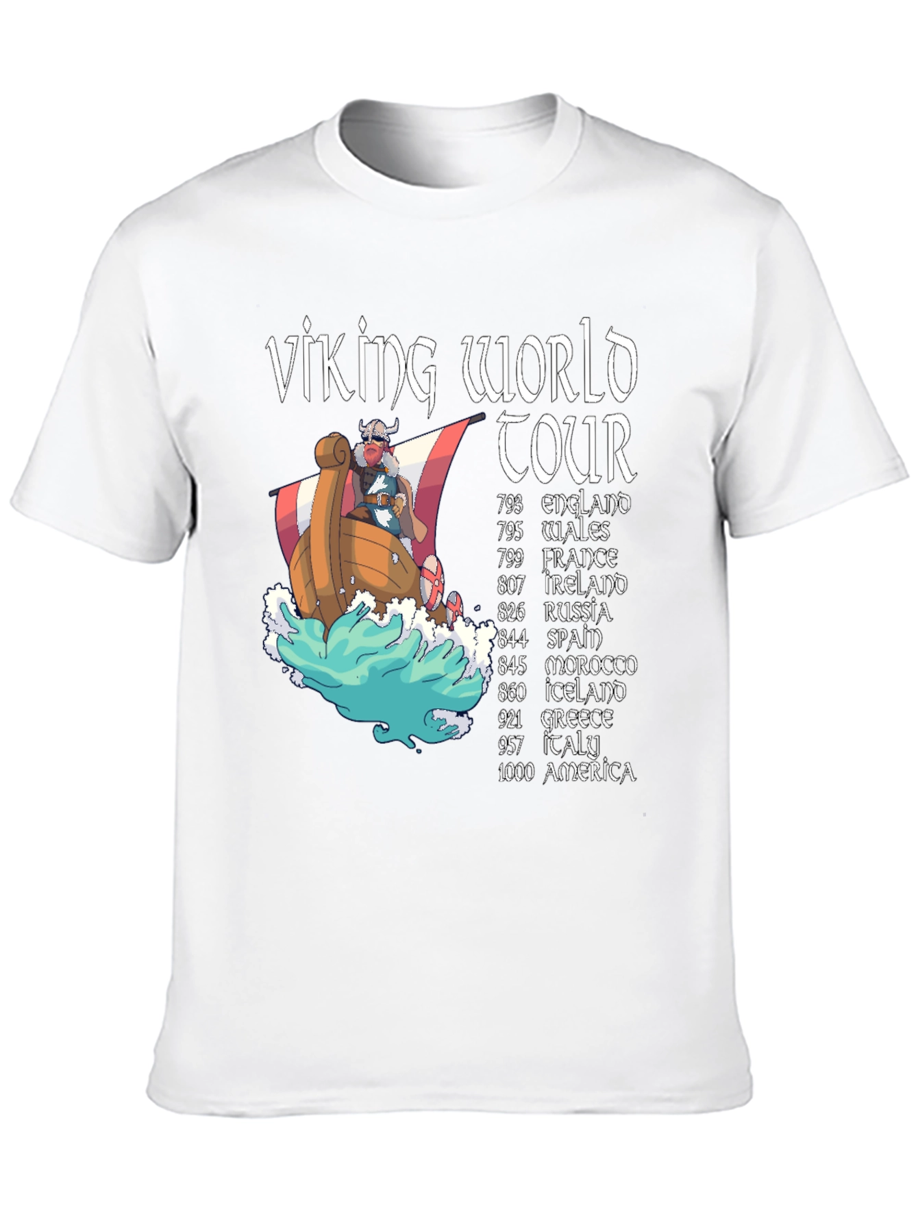 Viking World Tour Graphic T-Shirt