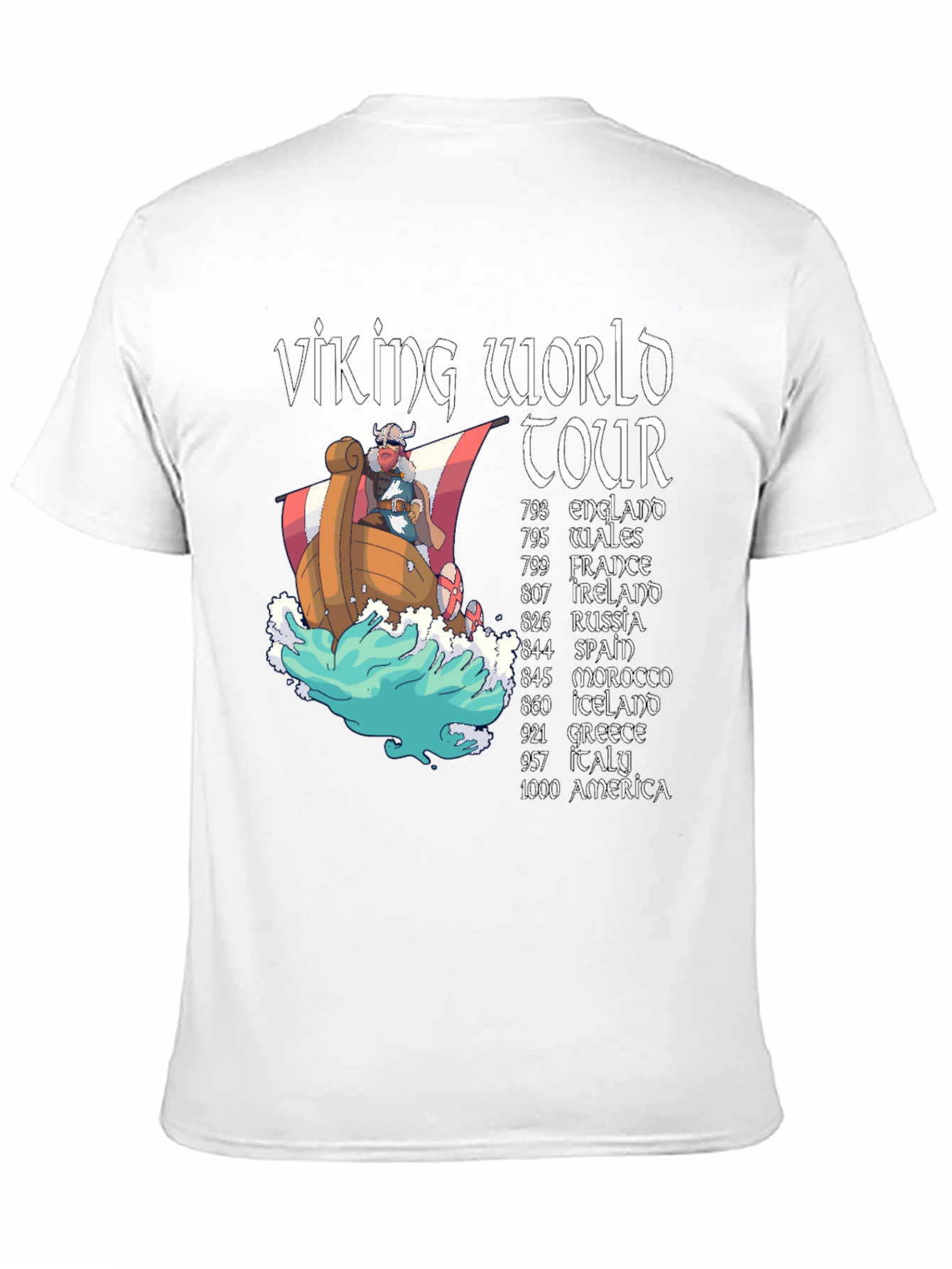 Viking World Tour Graphic T-Shirt