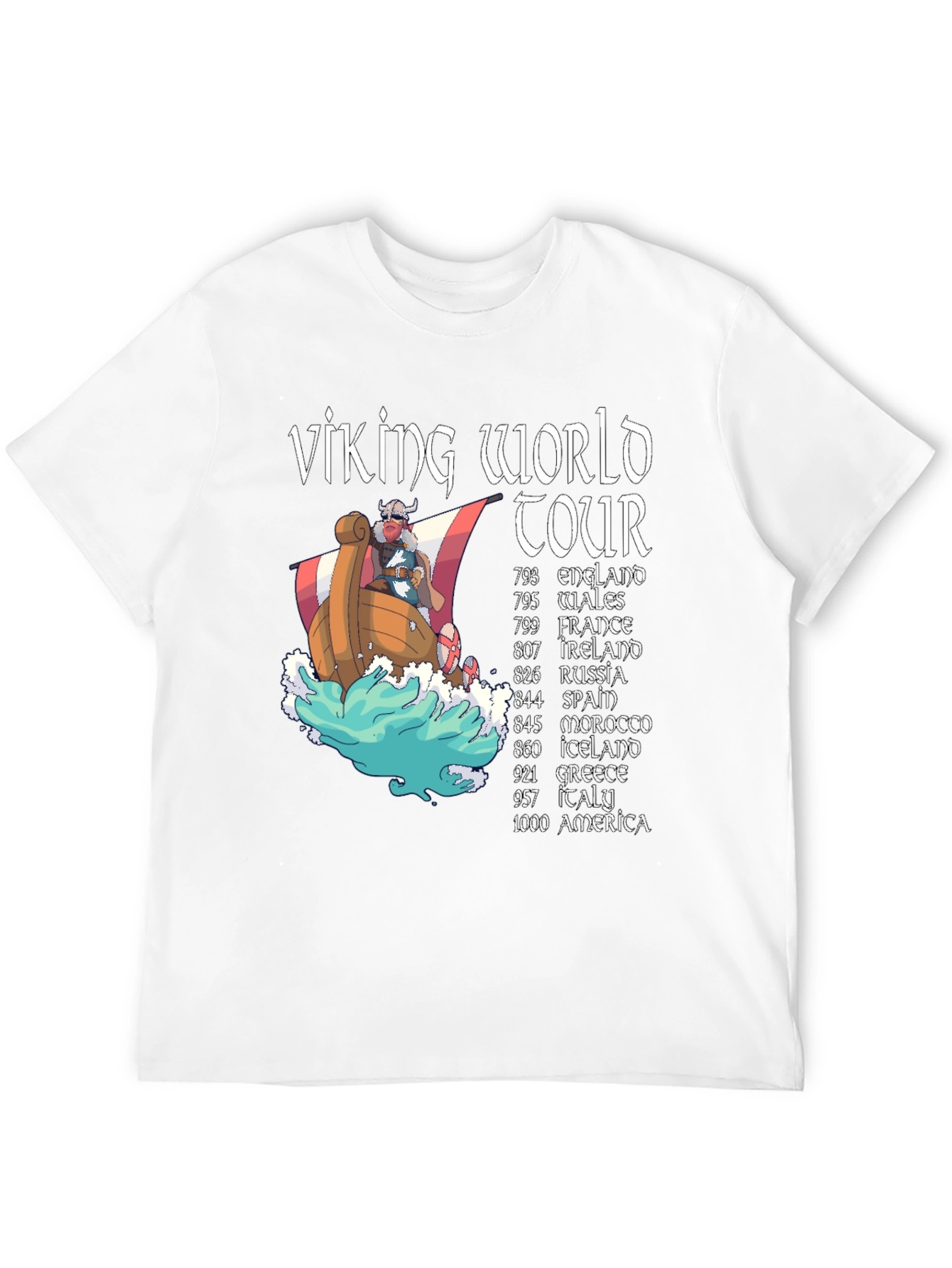 Viking World Tour Graphic T-Shirt
