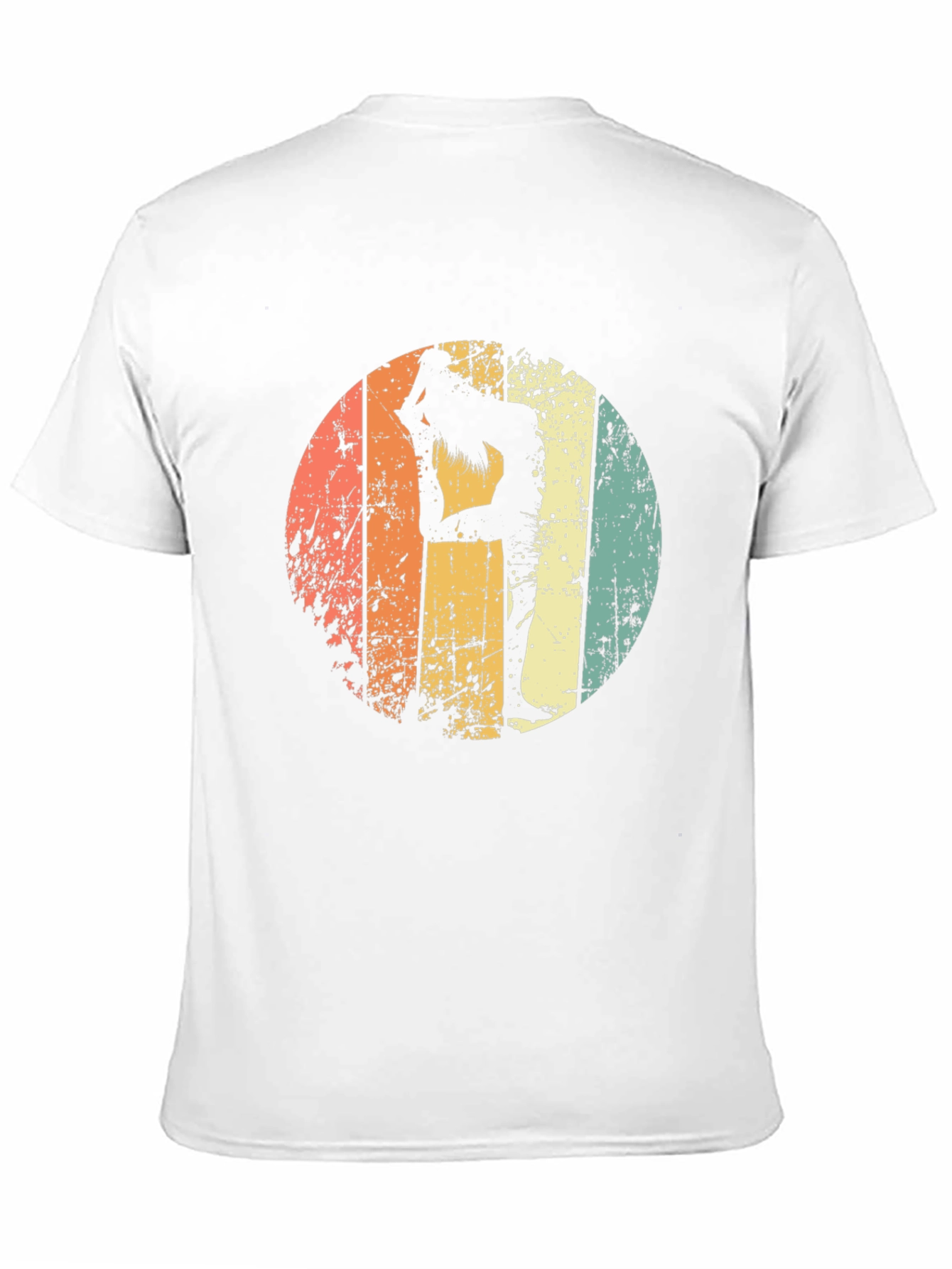 Retro Yoga Pose T-Shirt