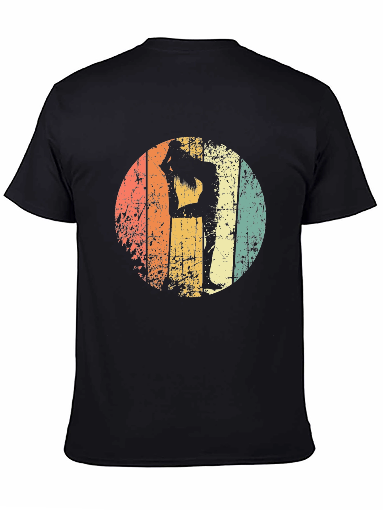 Retro Yoga Pose T-Shirt