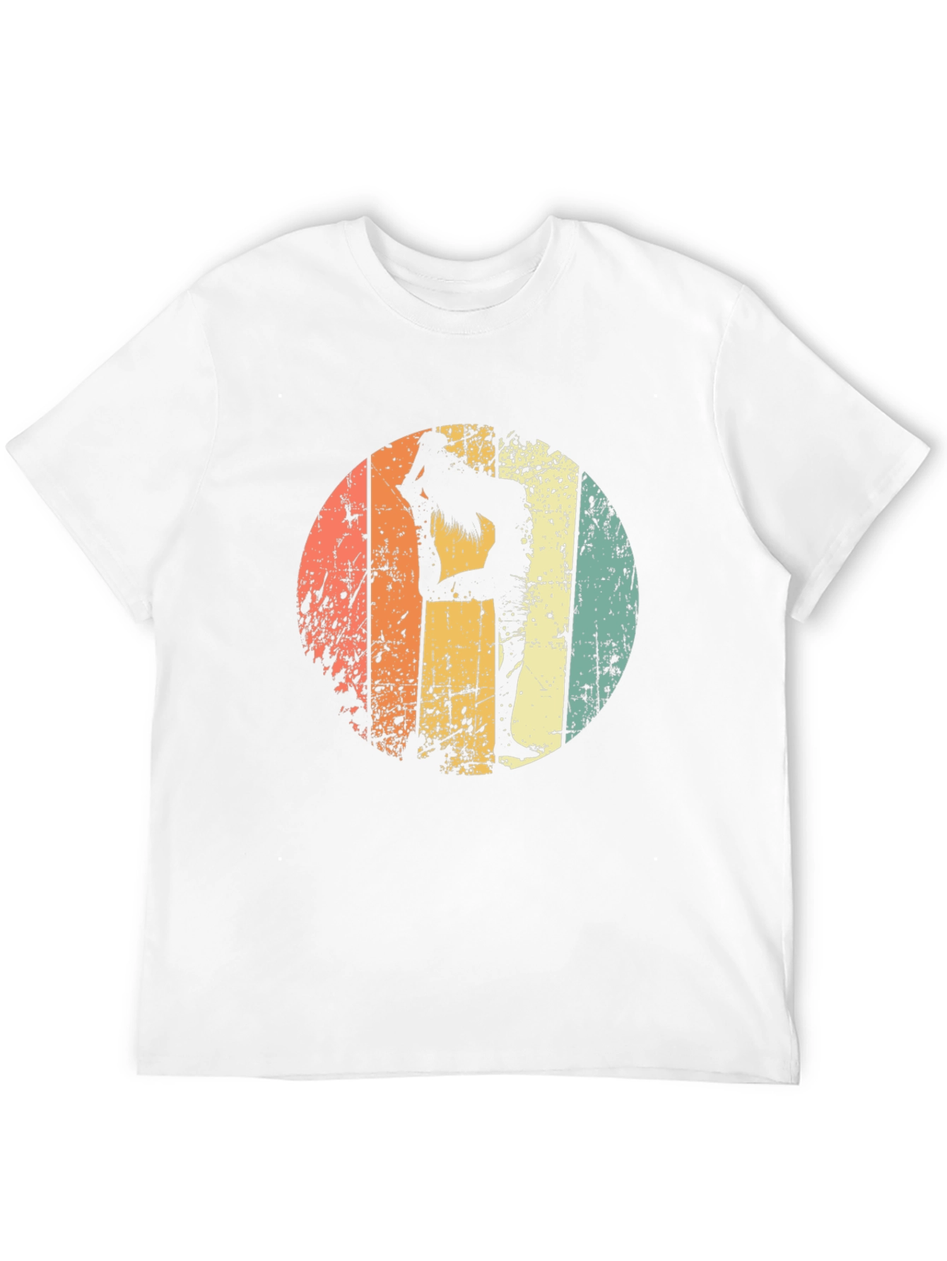 Retro Yoga Pose T-Shirt