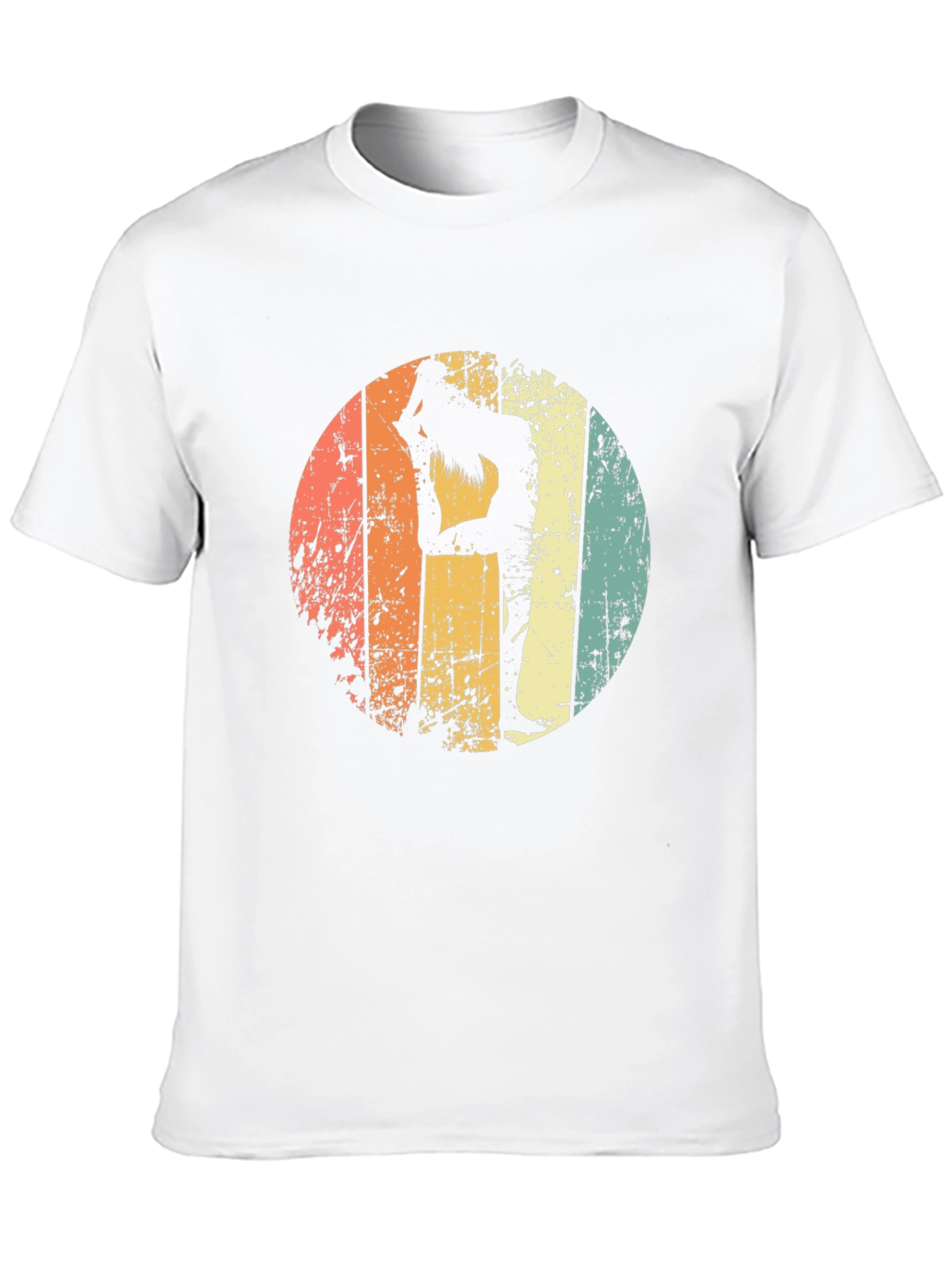 Retro Yoga Pose T-Shirt