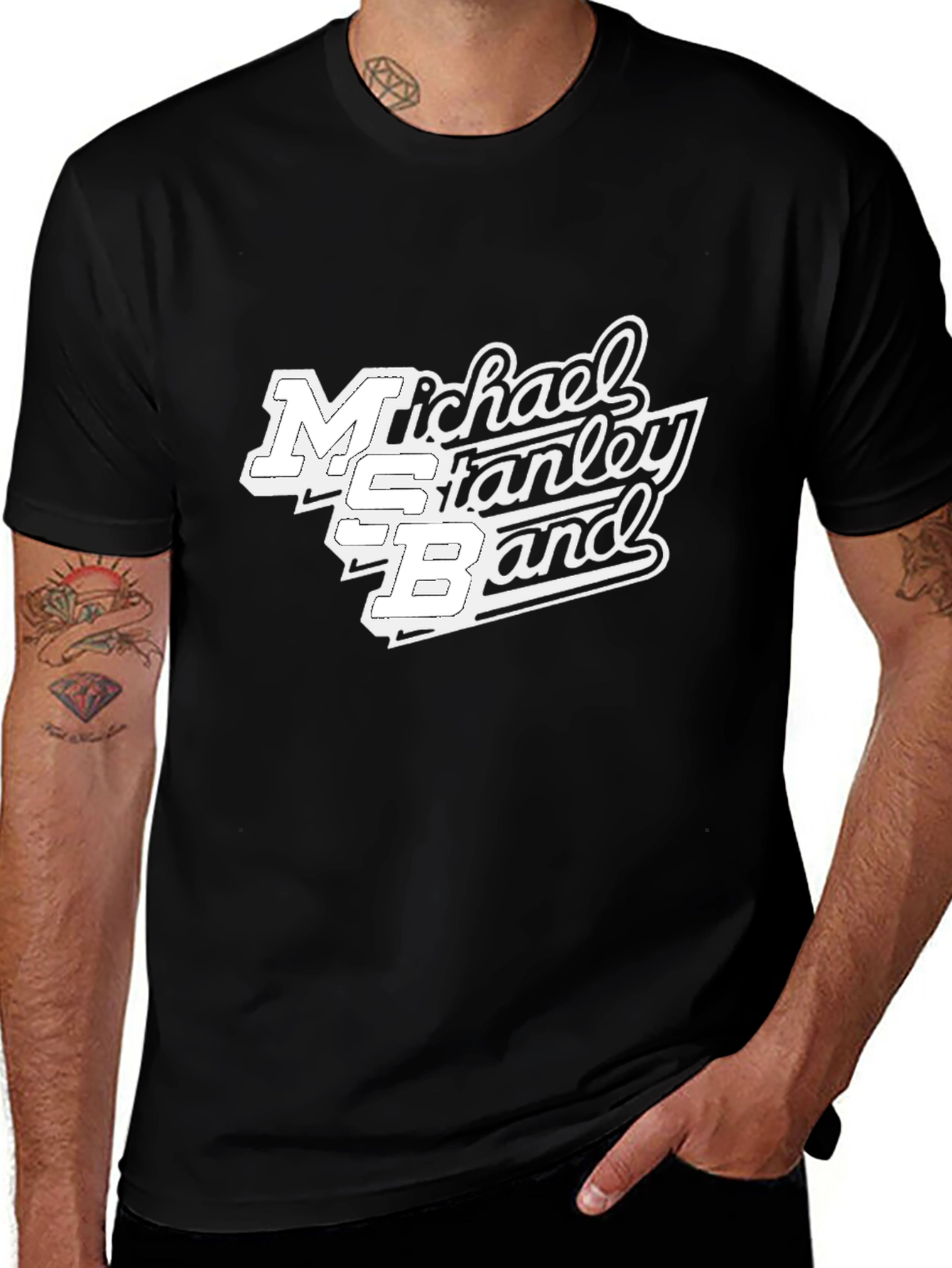 Michael Stanley Band Black Tee