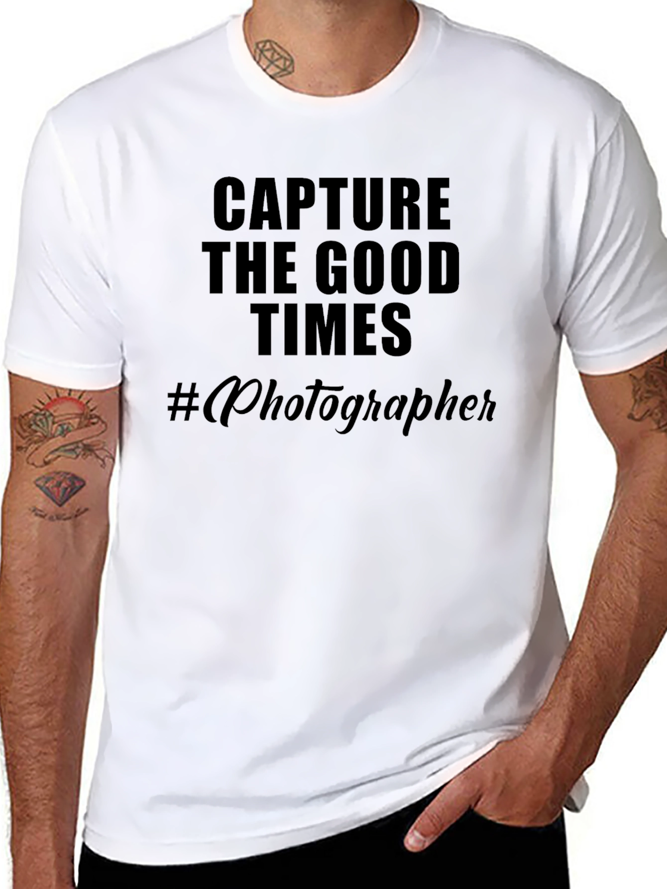 Capture The Good Times Photographer Graphic T-Shirt