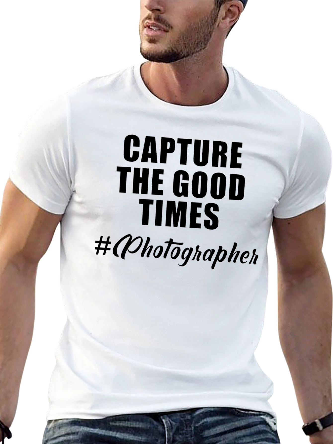 Capture The Good Times Photographer Graphic T-Shirt