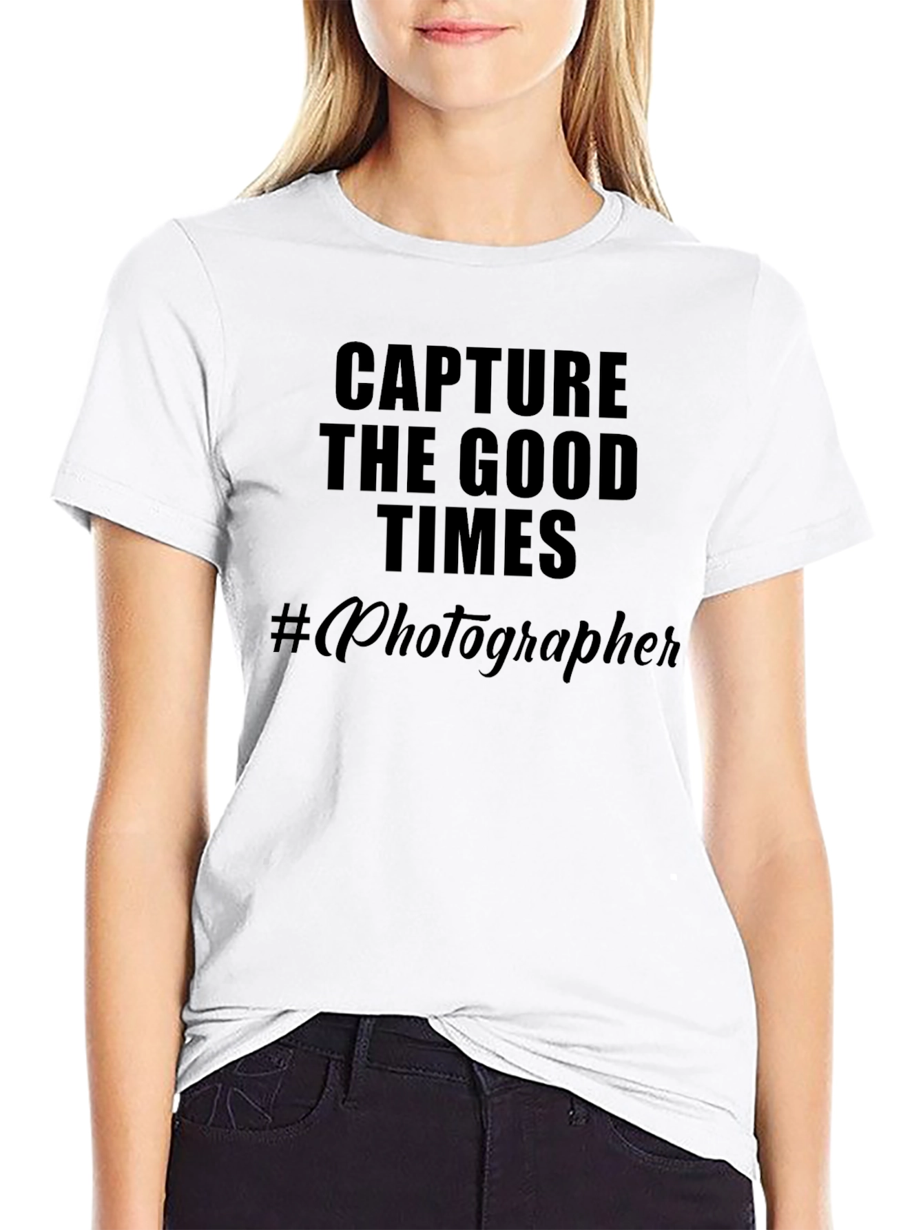 Capture The Good Times Photographer Graphic T-Shirt
