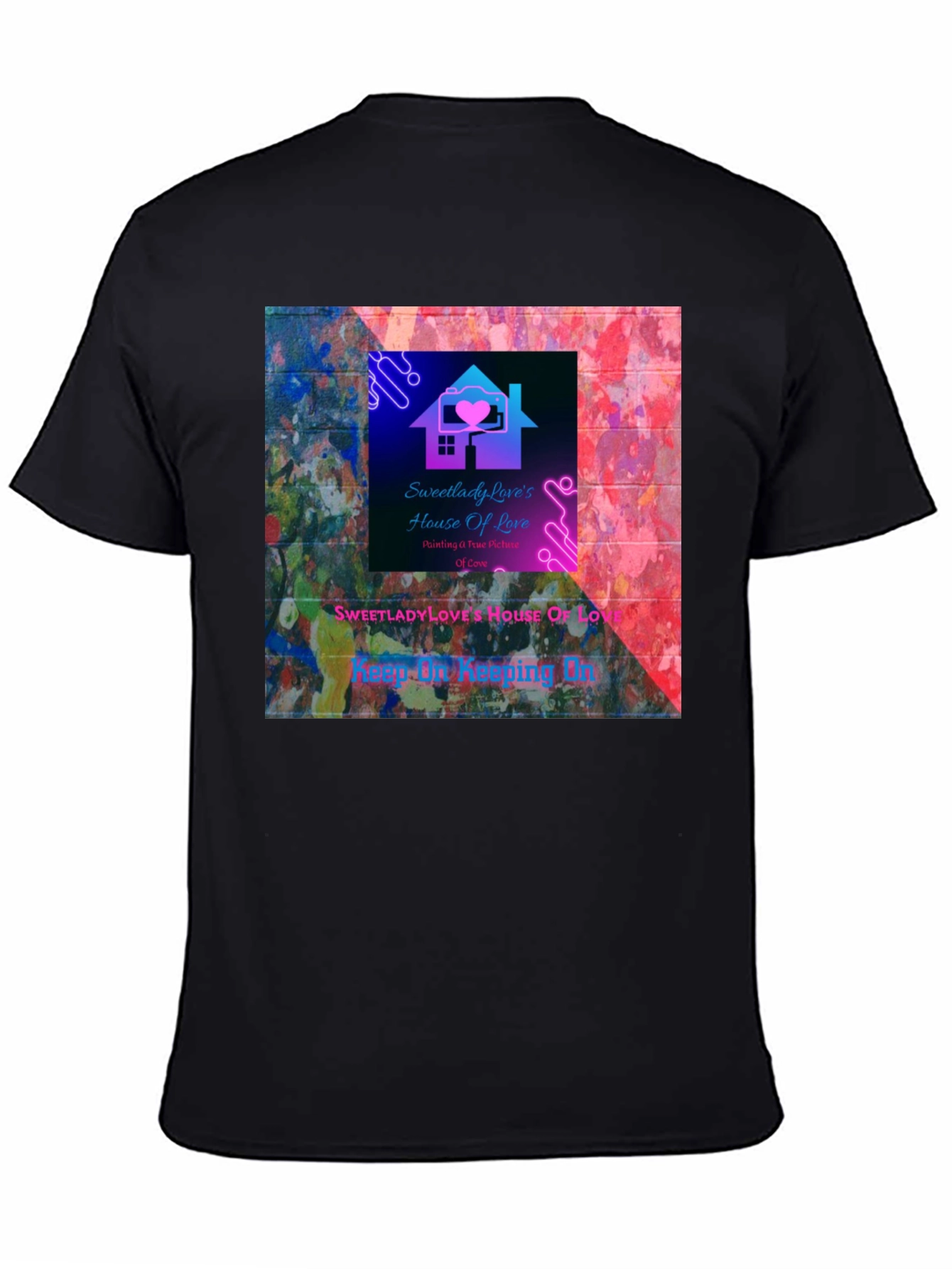 Sweetlady Loves House of Love Graphic T-Shirt