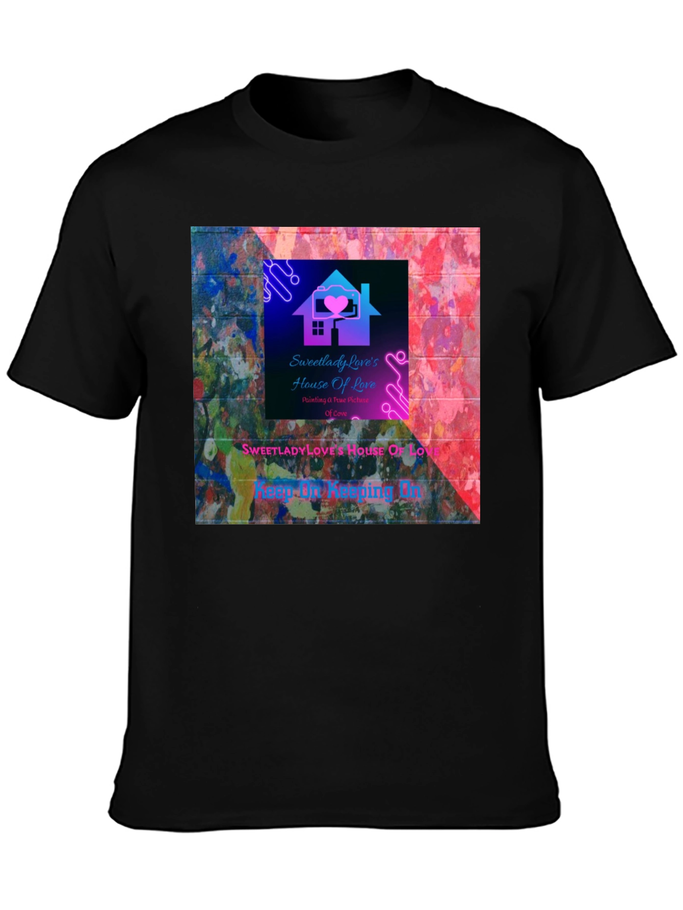 Sweetlady Loves House of Love Graphic T-Shirt