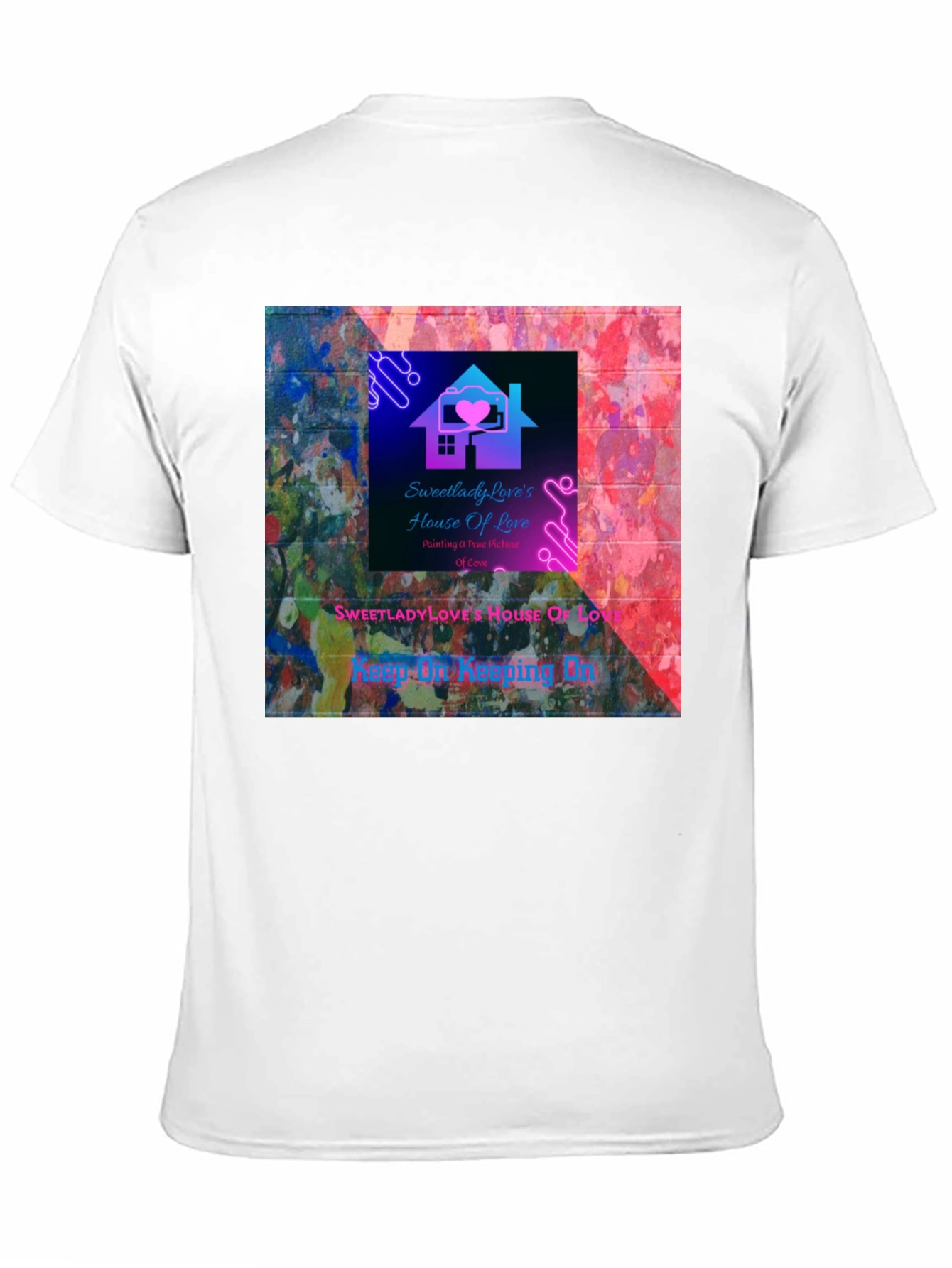 Sweetlady Loves House of Love Graphic T-Shirt