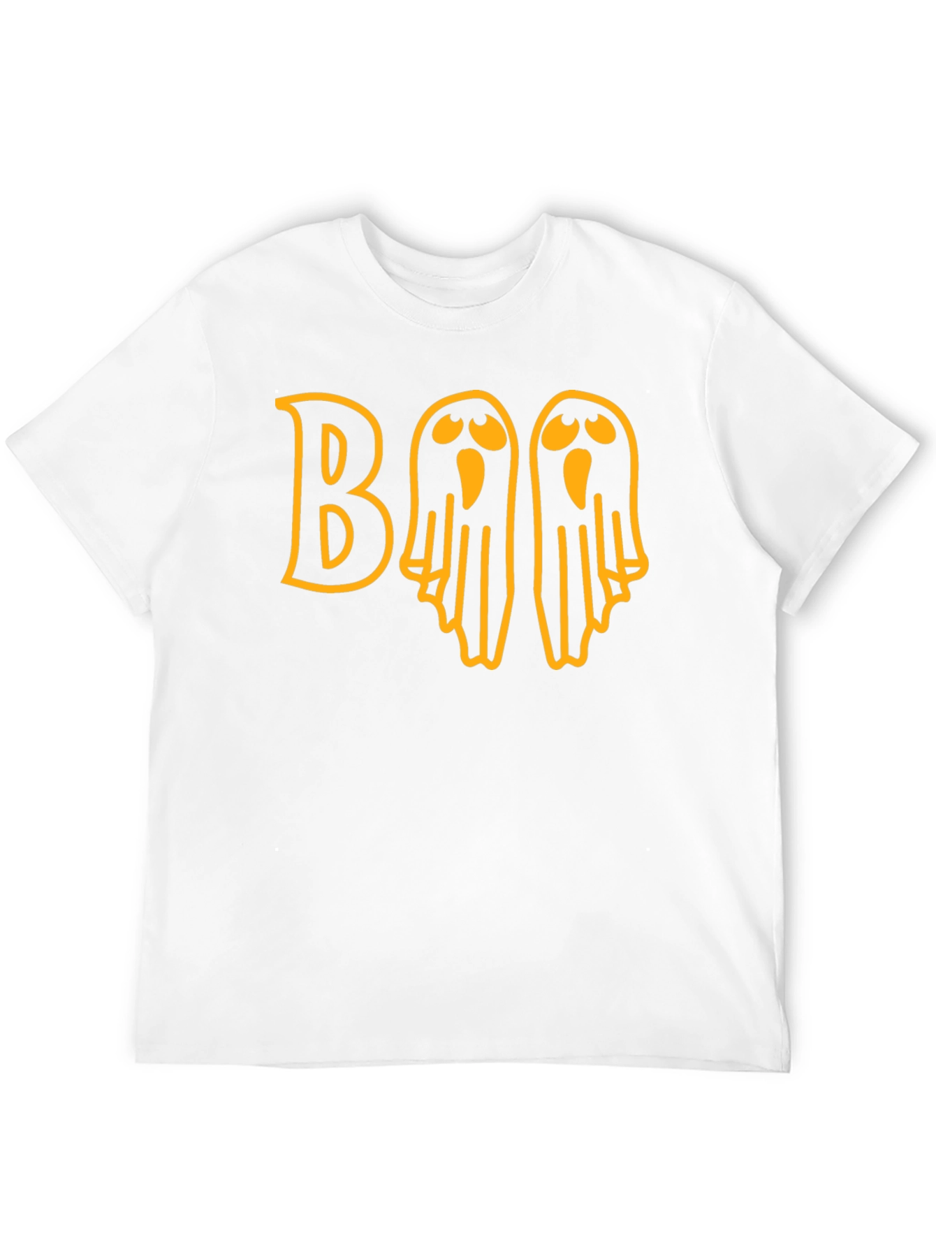 Halloween Boo Ghost Graphic T-Shirt