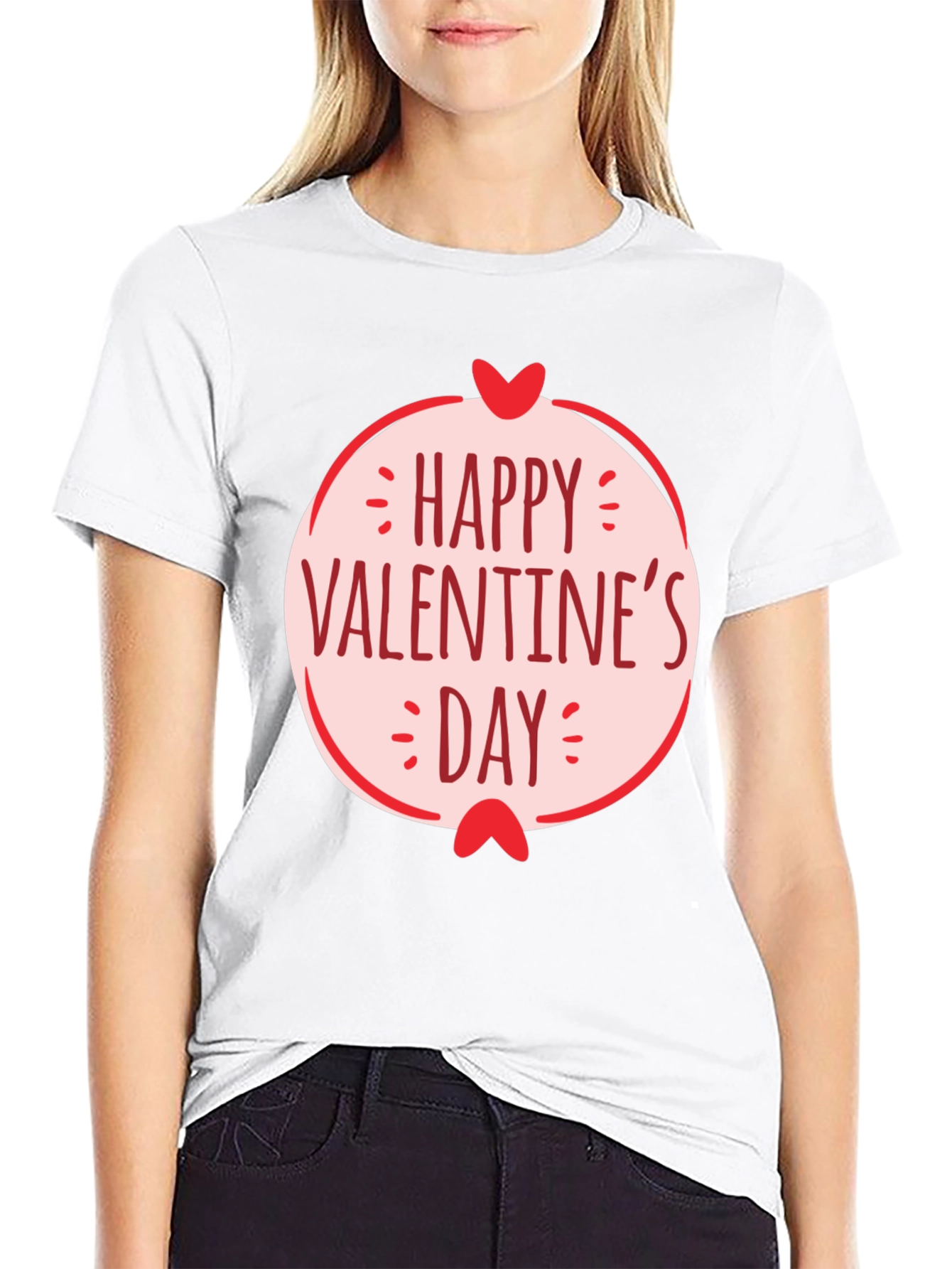 Happy Valentines Day Graphic Tee