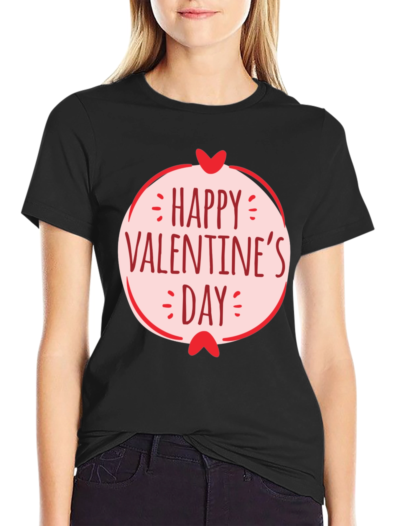 Happy Valentines Day Graphic Tee