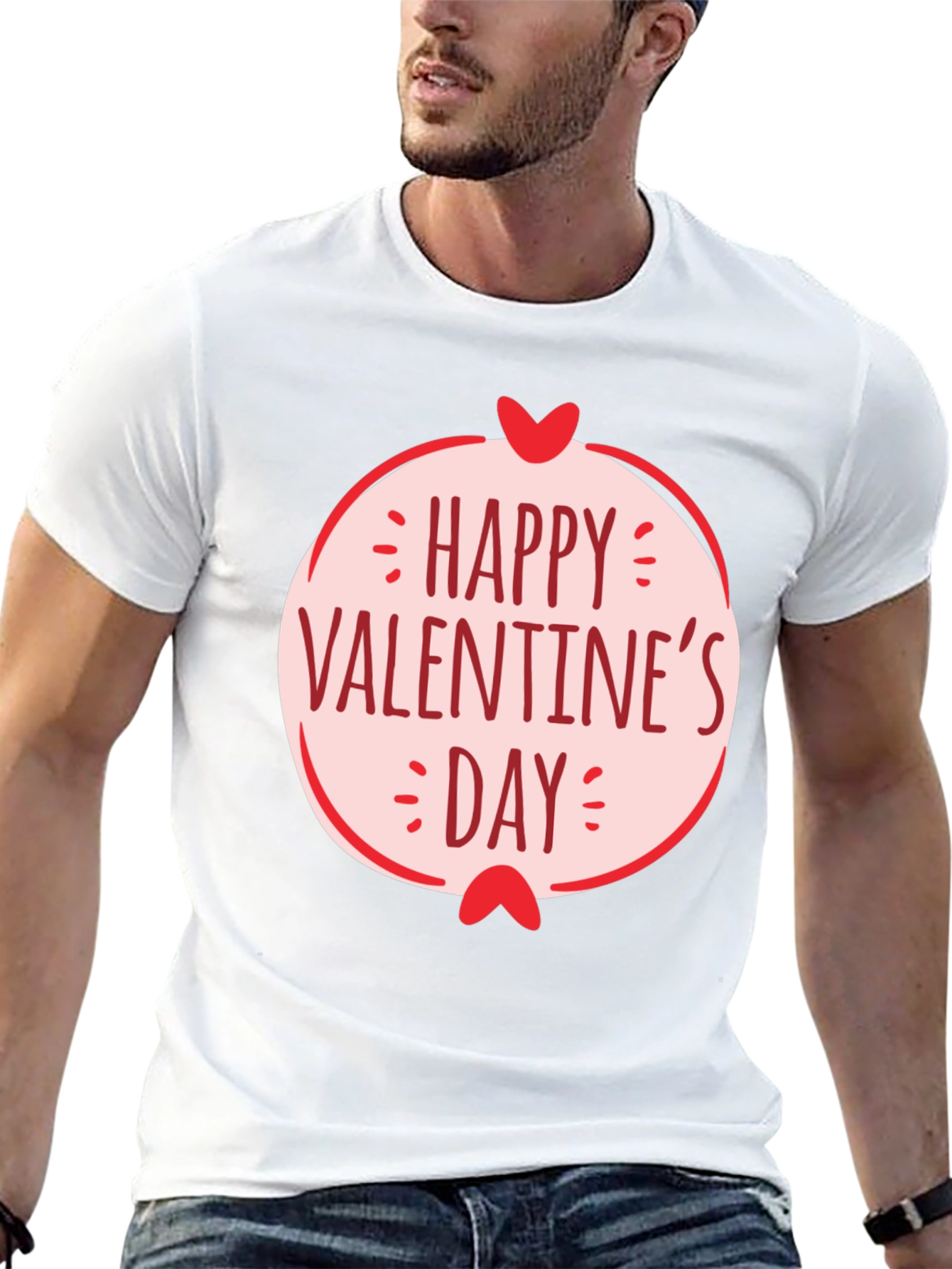 Happy Valentines Day Graphic Tee
