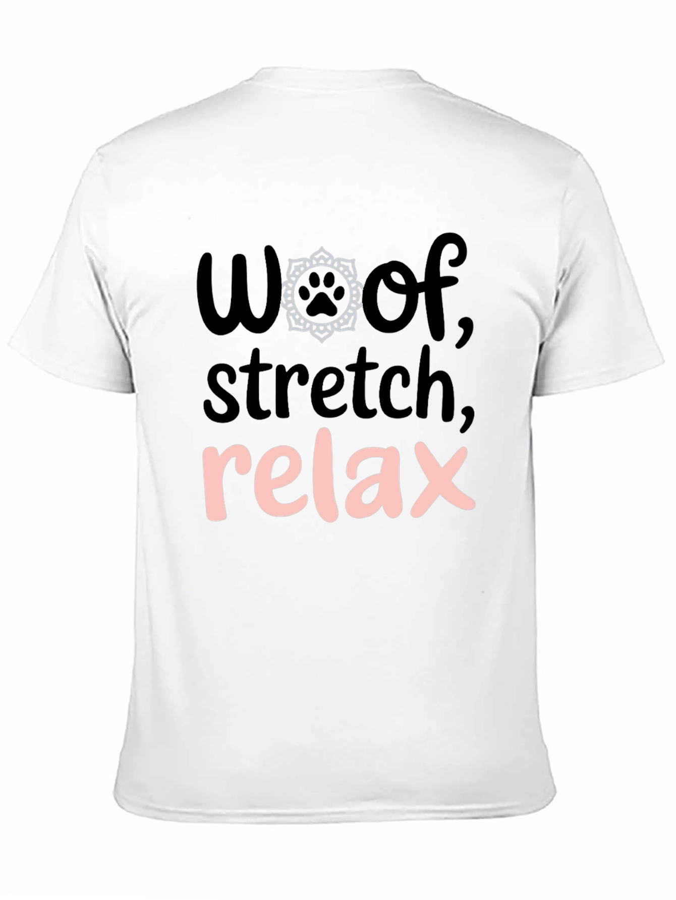 Woof Stretch Relax Graphic Tee