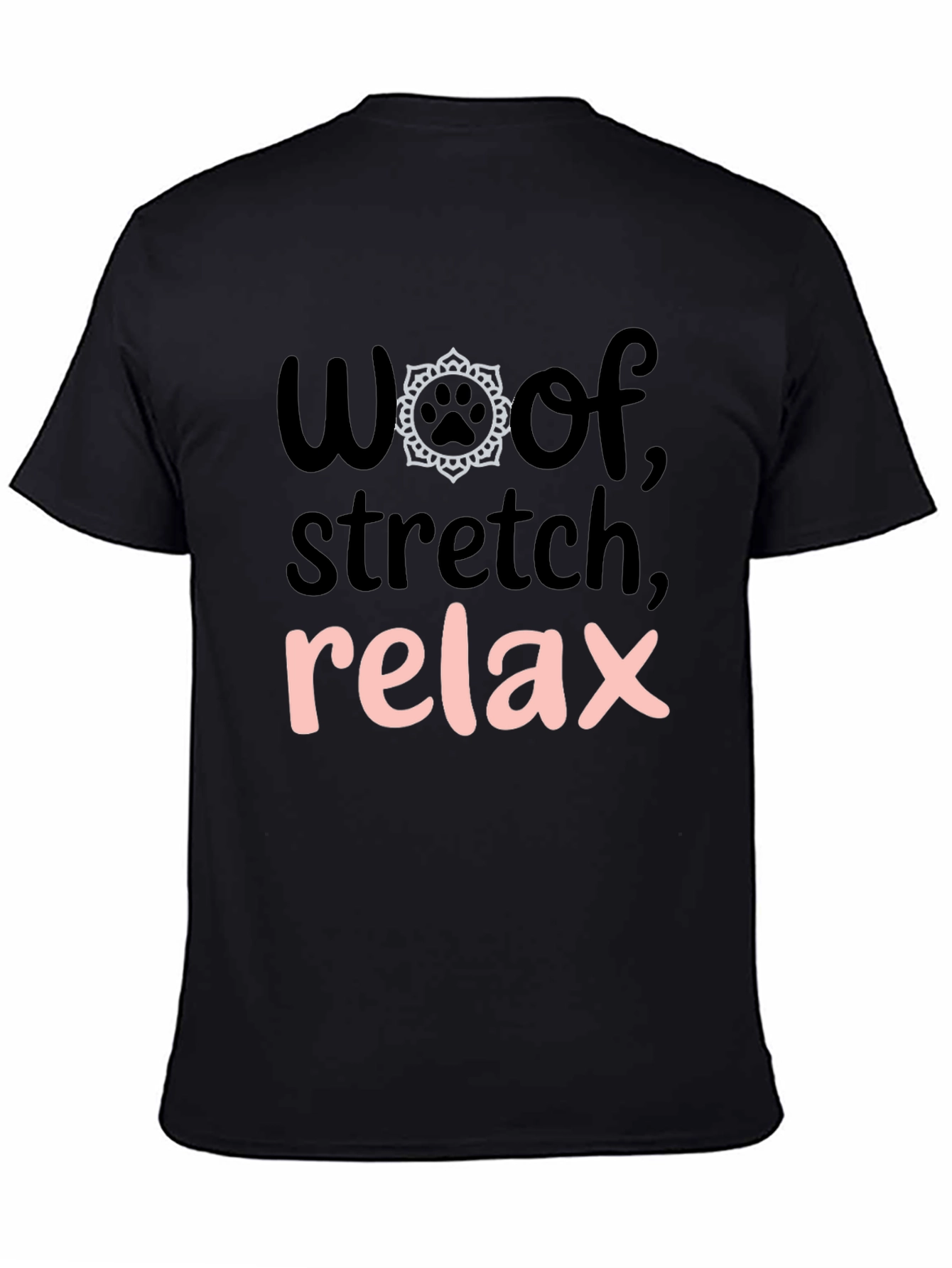 Woof Stretch Relax Graphic Tee