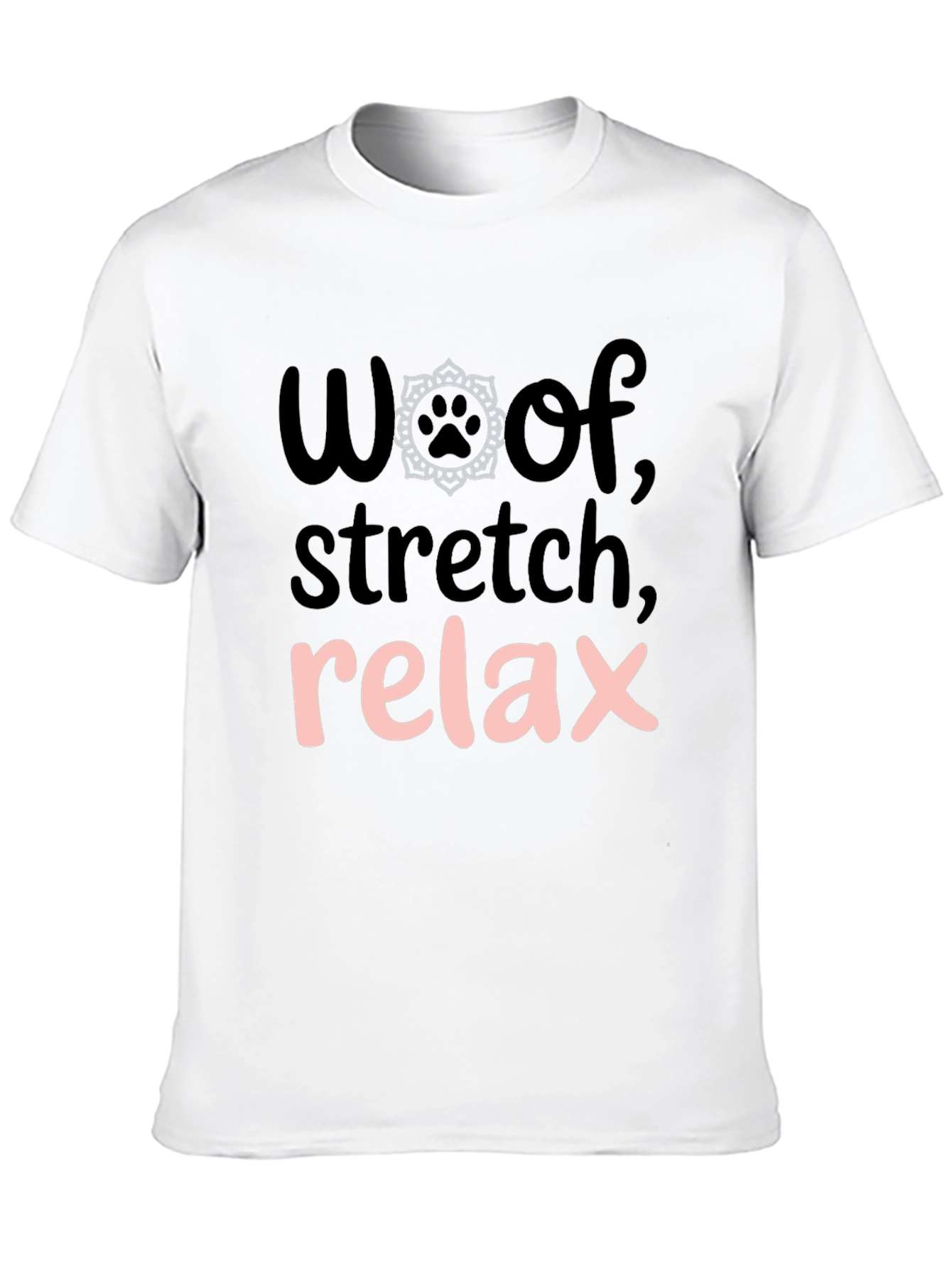Woof Stretch Relax Graphic Tee