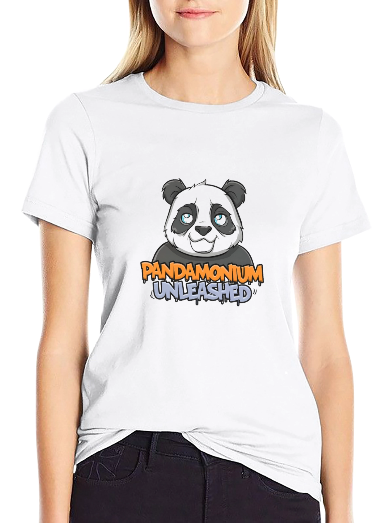 Panda Unleashed Graphic T-Shirt