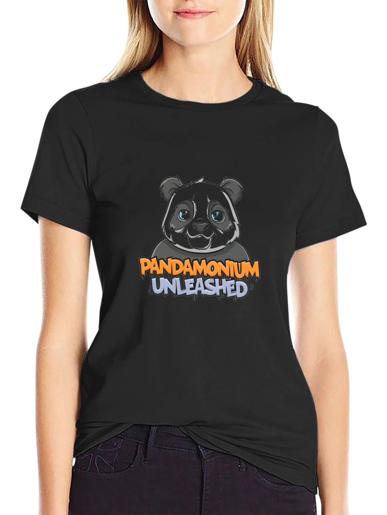 Panda Unleashed Graphic T-Shirt