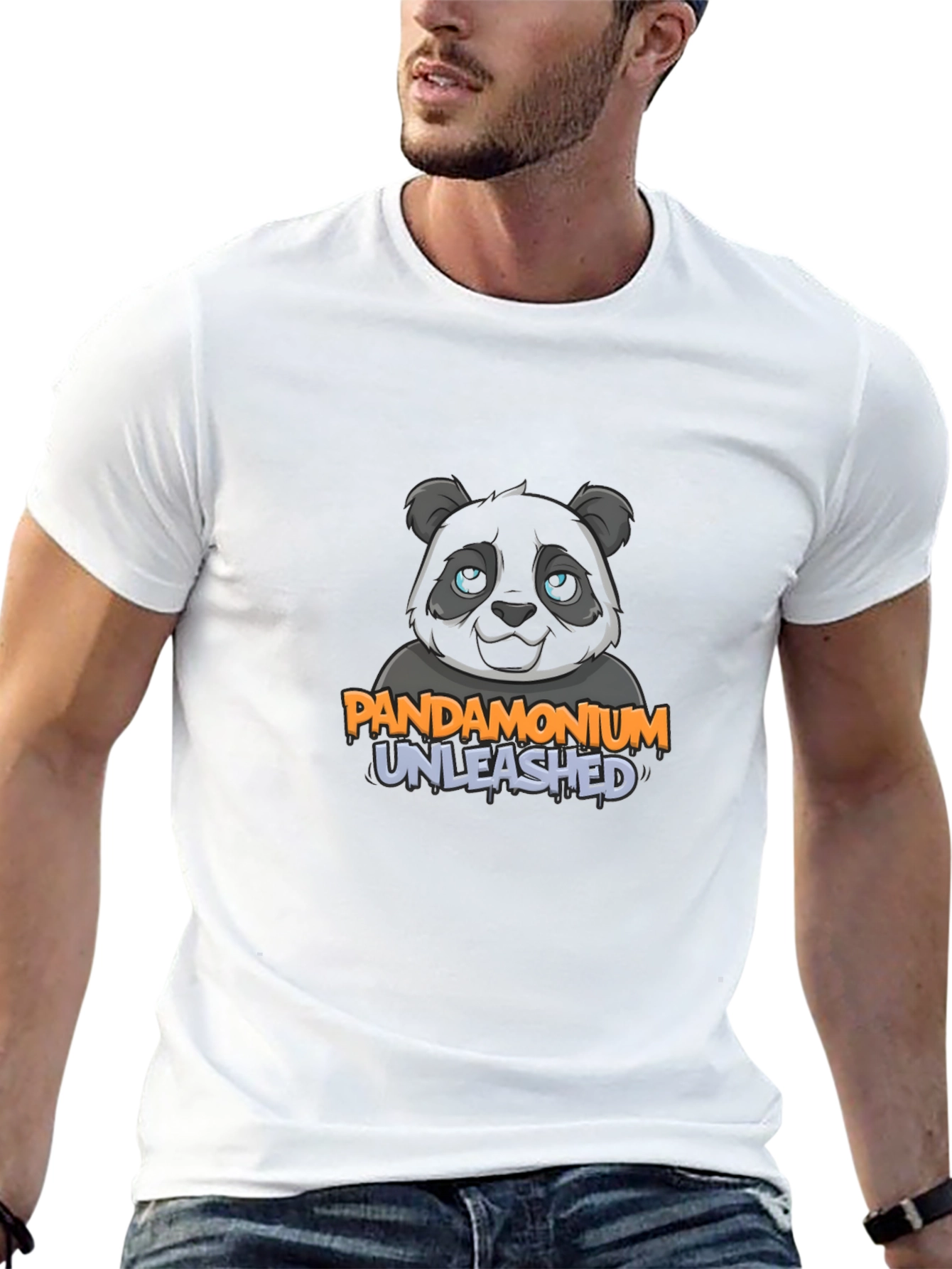 Panda Unleashed Graphic T-Shirt