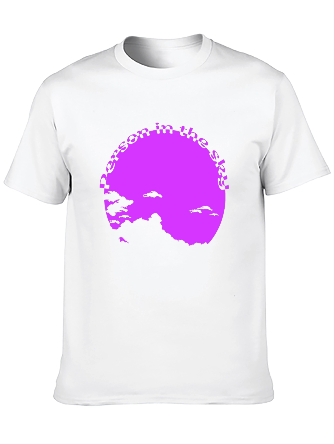 Person in the Sky Graphic T-Shirt - Unique Design