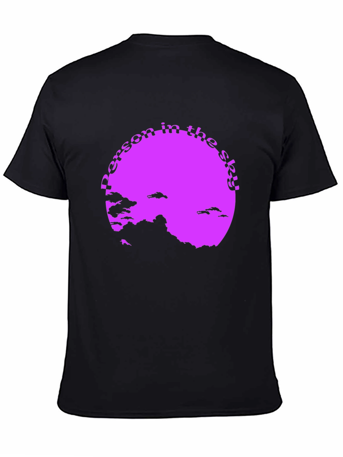 Person in the Sky Graphic T-Shirt - Unique Design