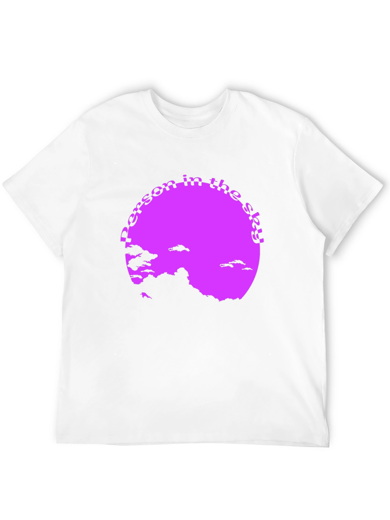 Person in the Sky Graphic T-Shirt - Unique Design