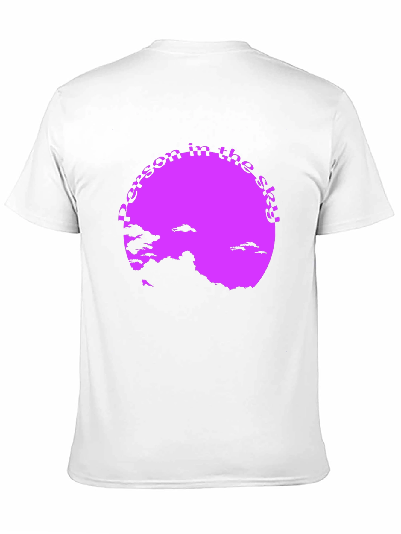 Person in the Sky Graphic T-Shirt - Unique Design