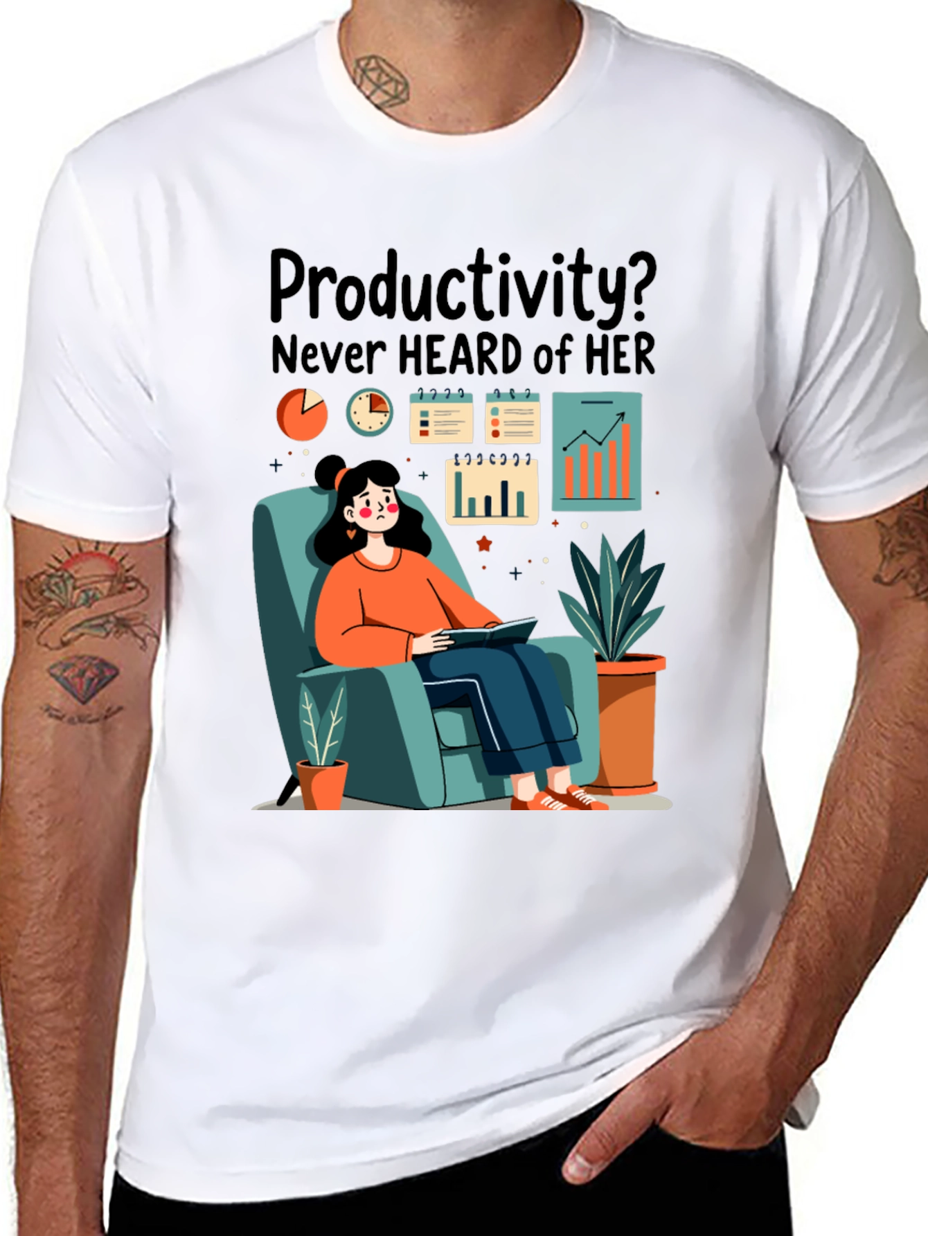 Productivity? T-Shirt - Relaxed & Humorous