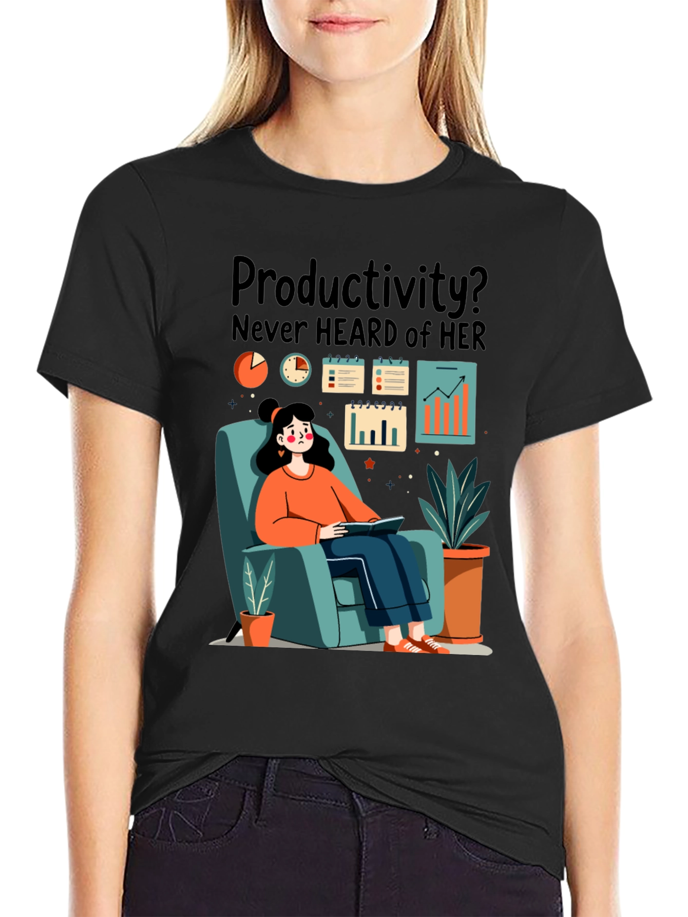 Productivity? T-Shirt - Relaxed & Humorous