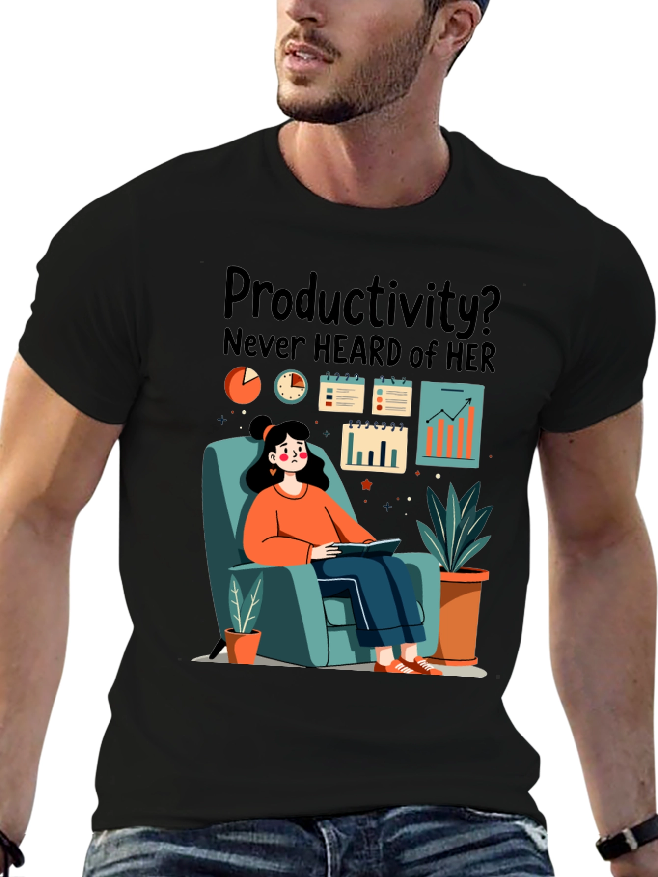 Productivity? T-Shirt - Relaxed & Humorous