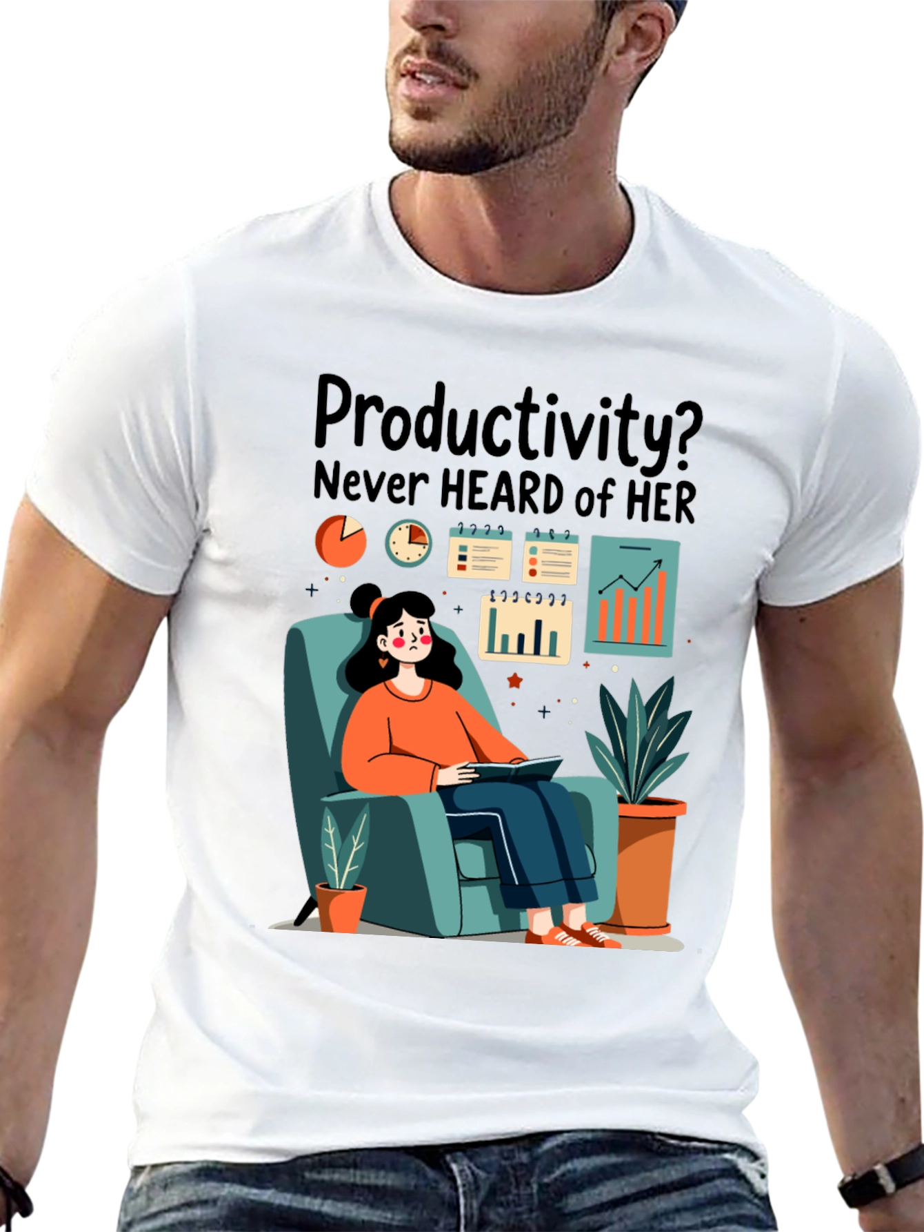 Productivity? T-Shirt - Relaxed & Humorous