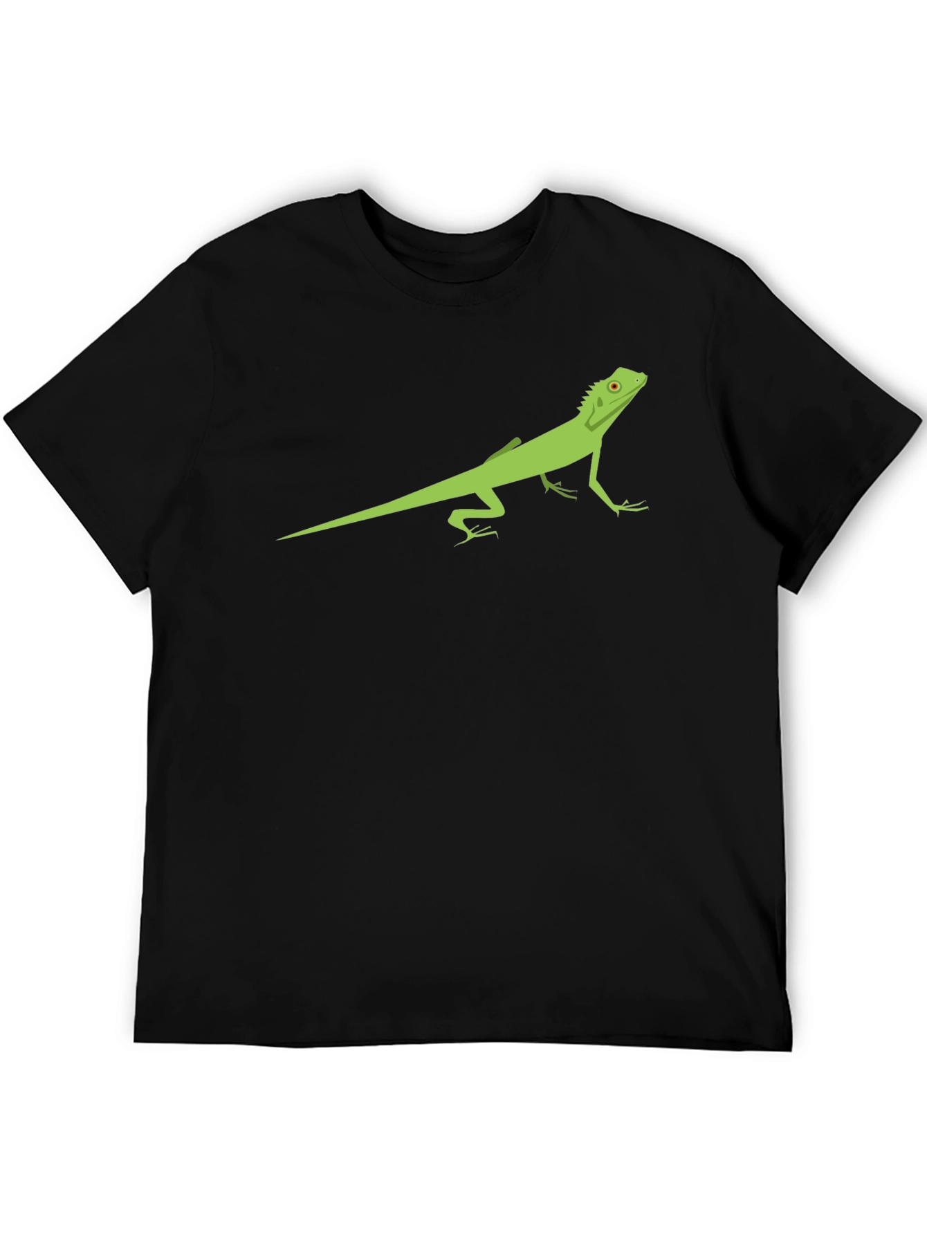 Green Lizard Graphic Tee - Cool Reptile T-Shirt