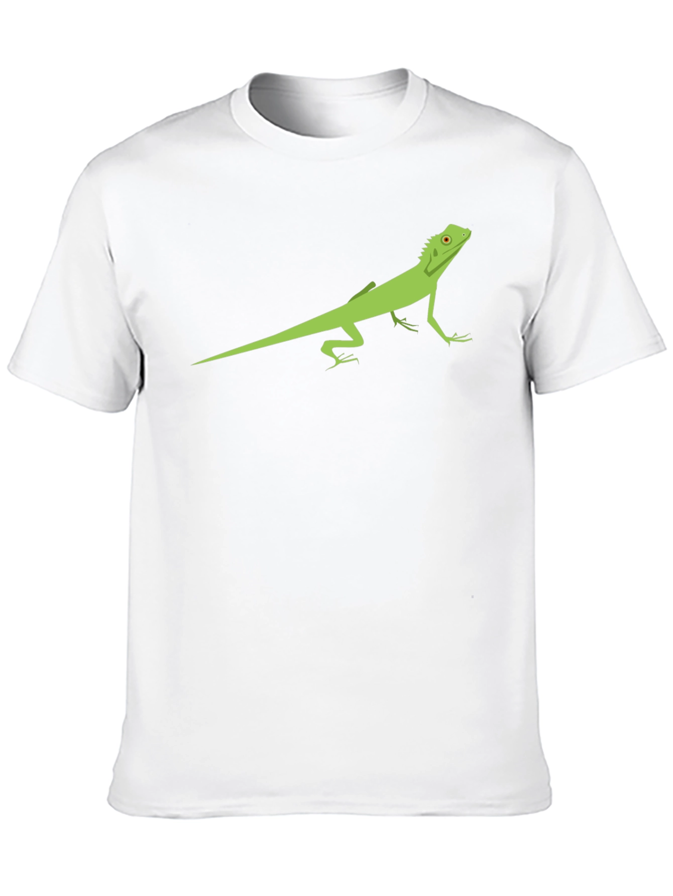 Green Lizard Graphic Tee - Cool Reptile T-Shirt
