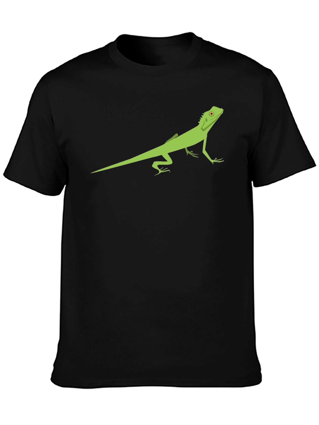 Green Lizard Graphic Tee - Cool Reptile T-Shirt