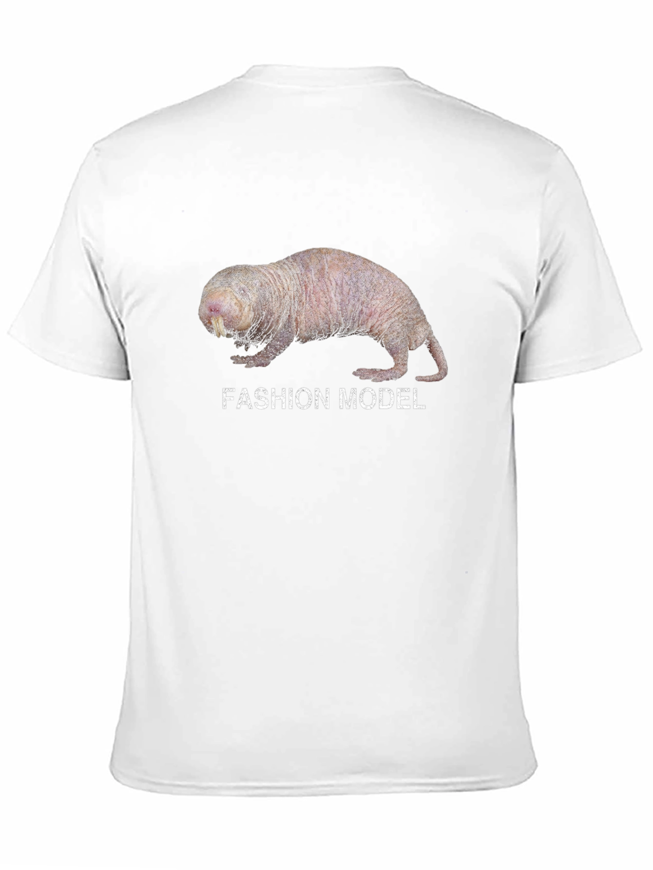 Naked Mole Rat Fashion Model T-Shirt
