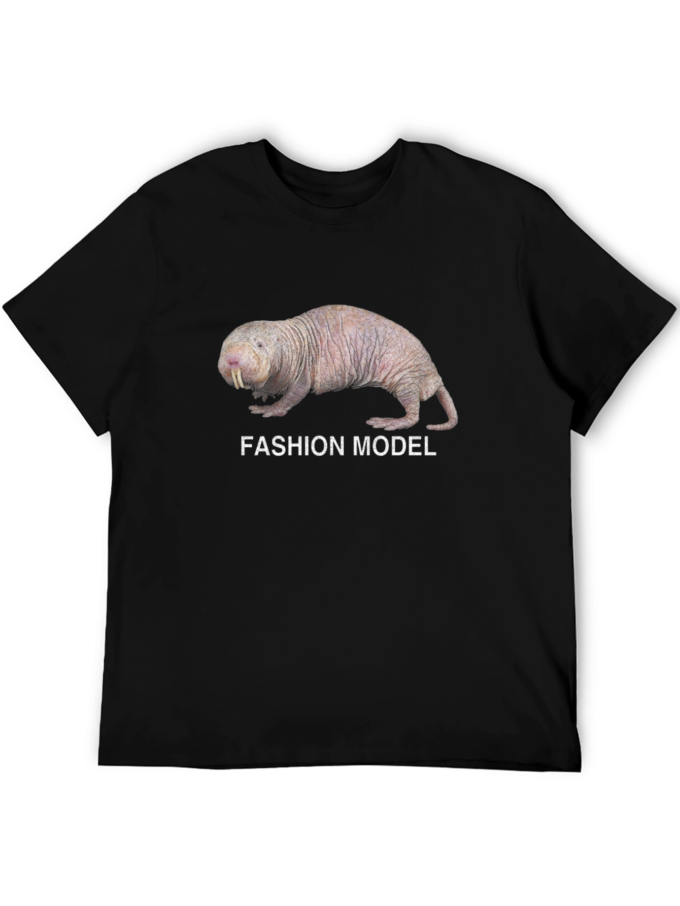 Naked Mole Rat Fashion Model T-Shirt
