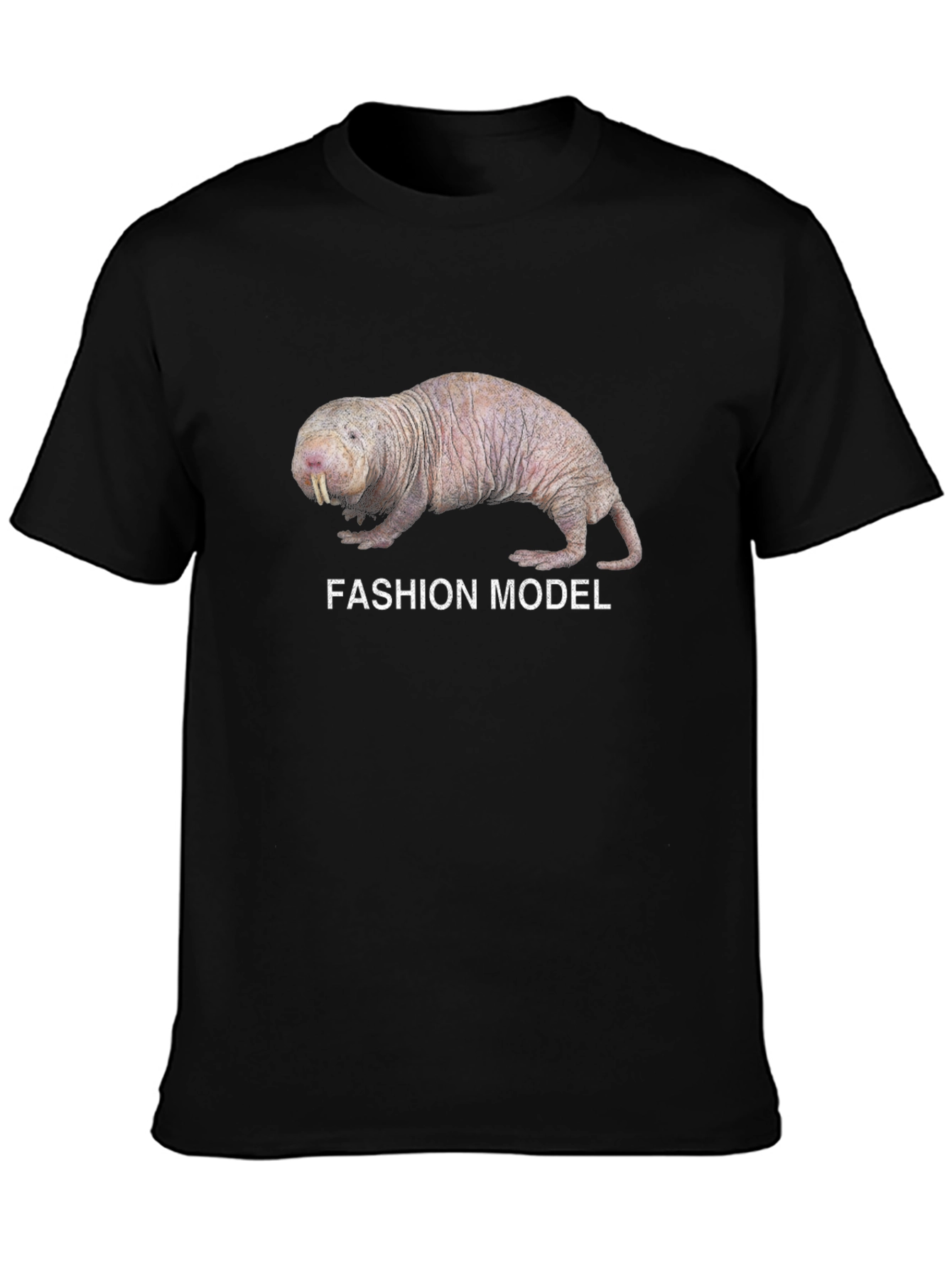 Naked Mole Rat Fashion Model T-Shirt