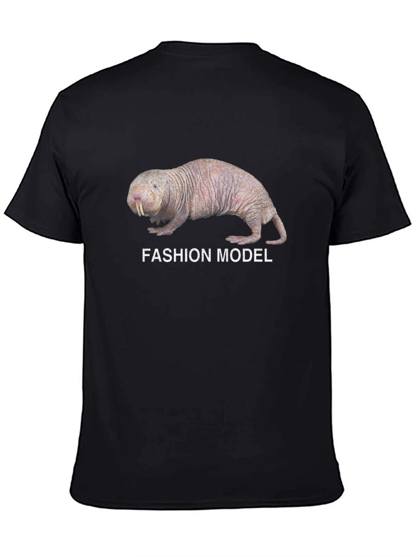 Naked Mole Rat Fashion Model T-Shirt