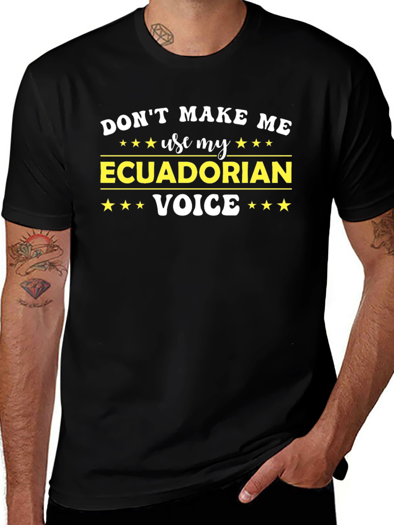 Ecuadorian Voice T-Shirt - Funny Novelty Tee