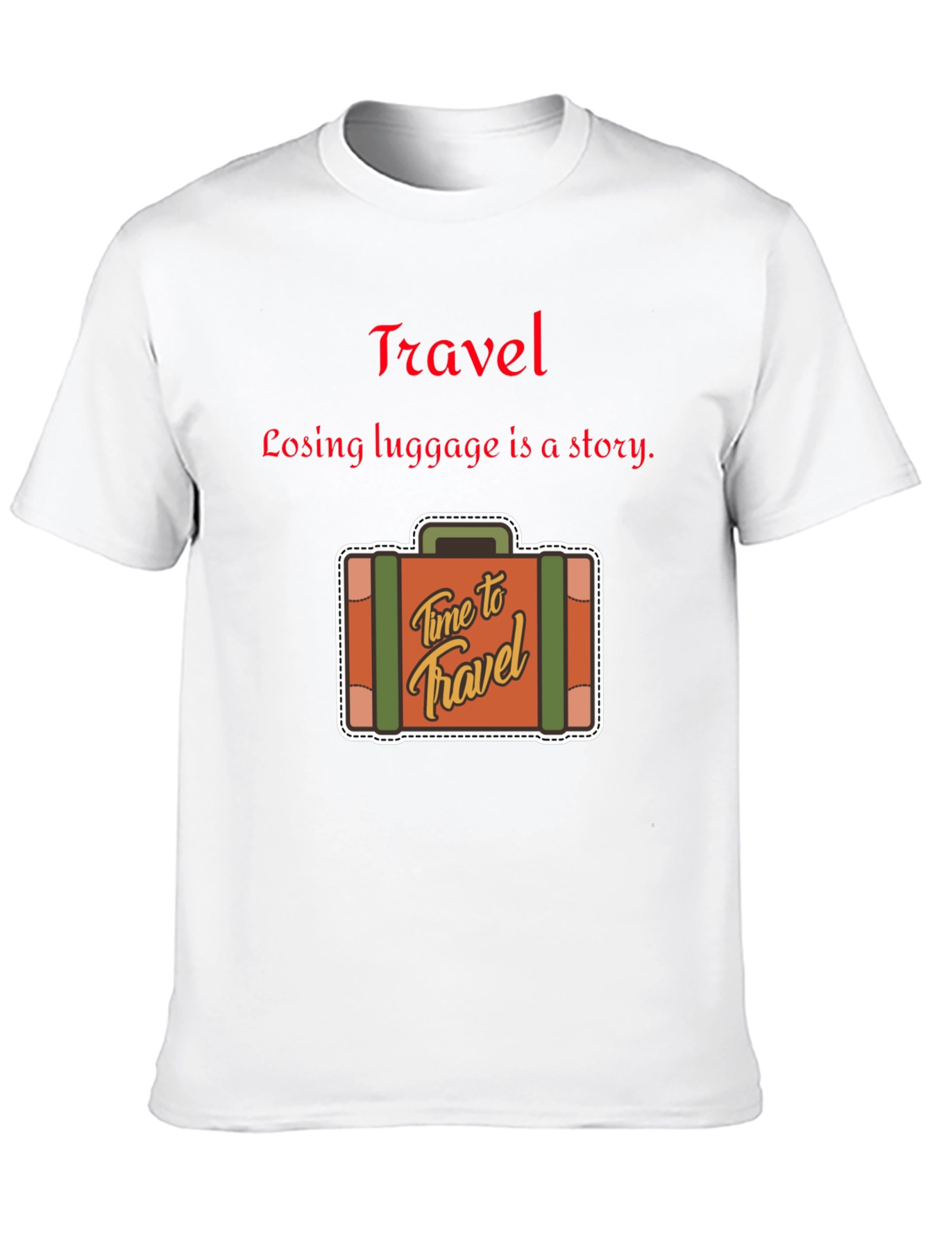 Travel Story T-Shirt - Vacation Adventure Tee