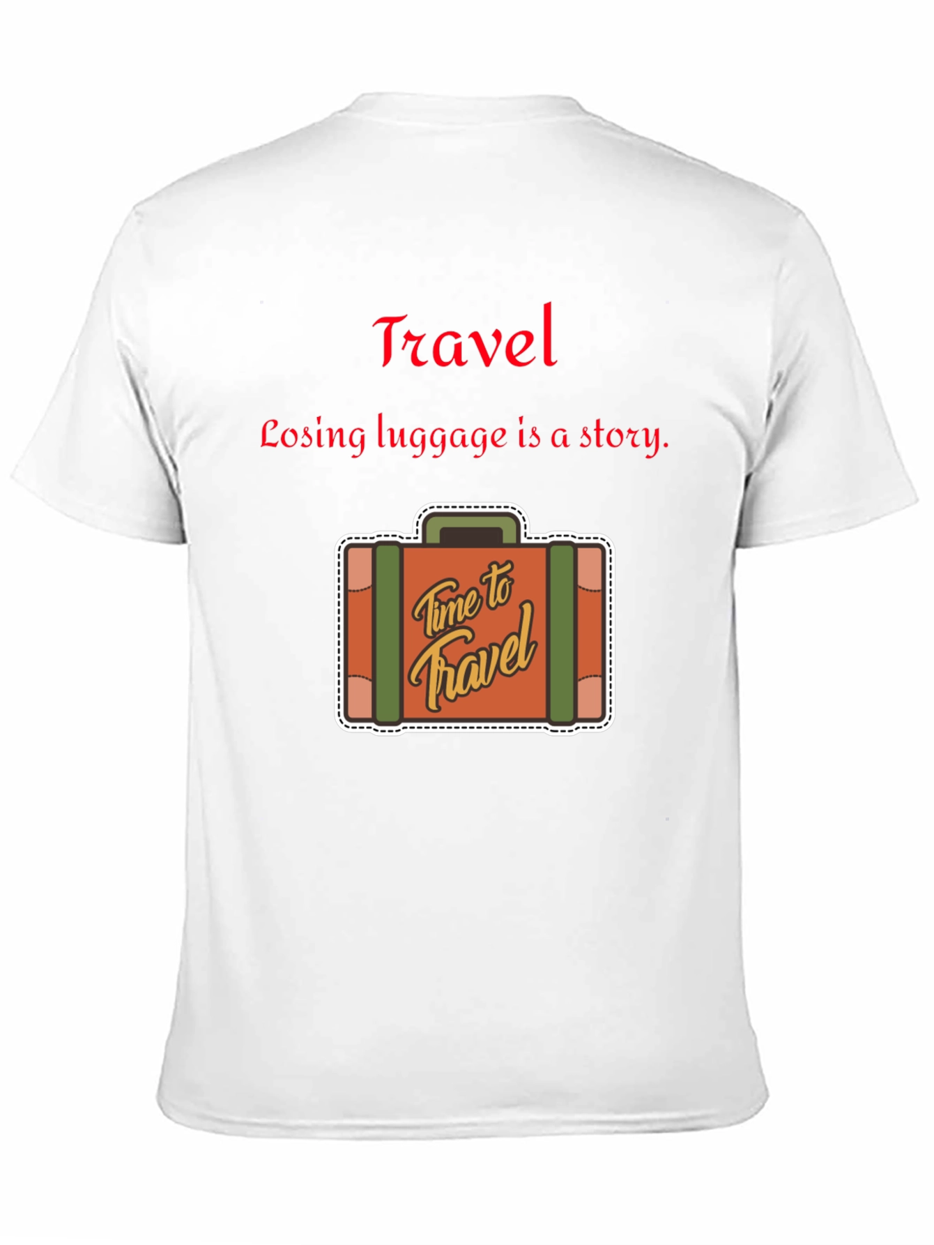 Travel Story T-Shirt - Vacation Adventure Tee