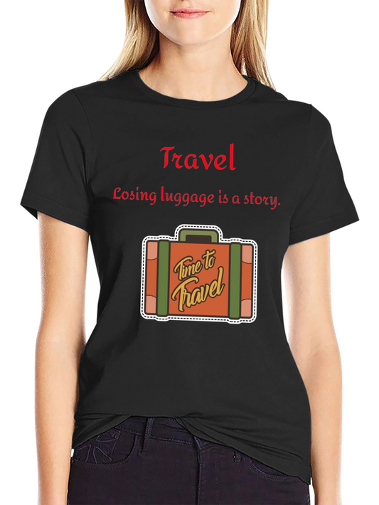Travel Story T-Shirt - Vacation Adventure Tee