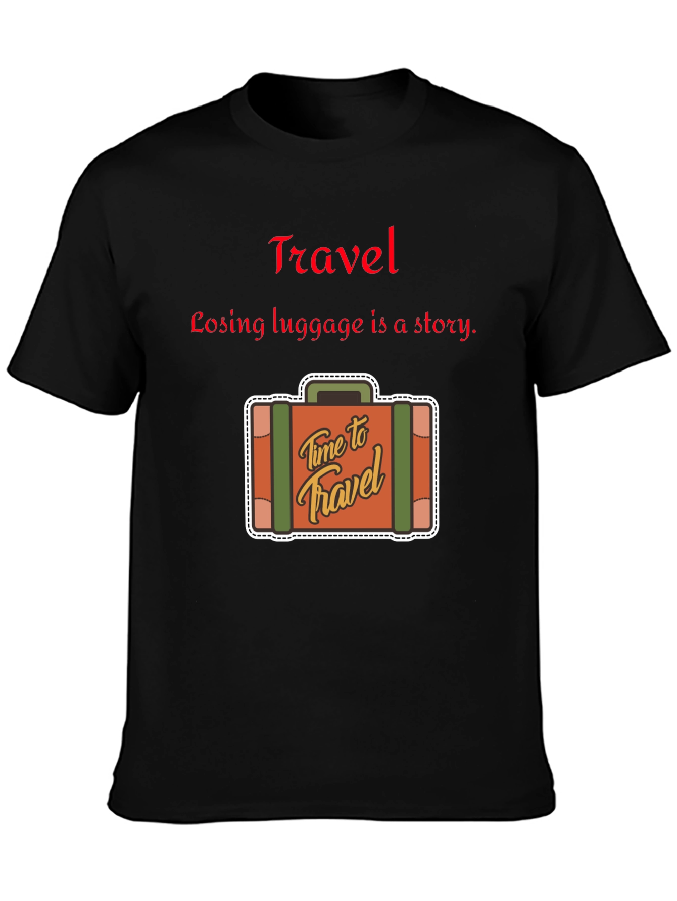 Travel Story T-Shirt - Vacation Adventure Tee