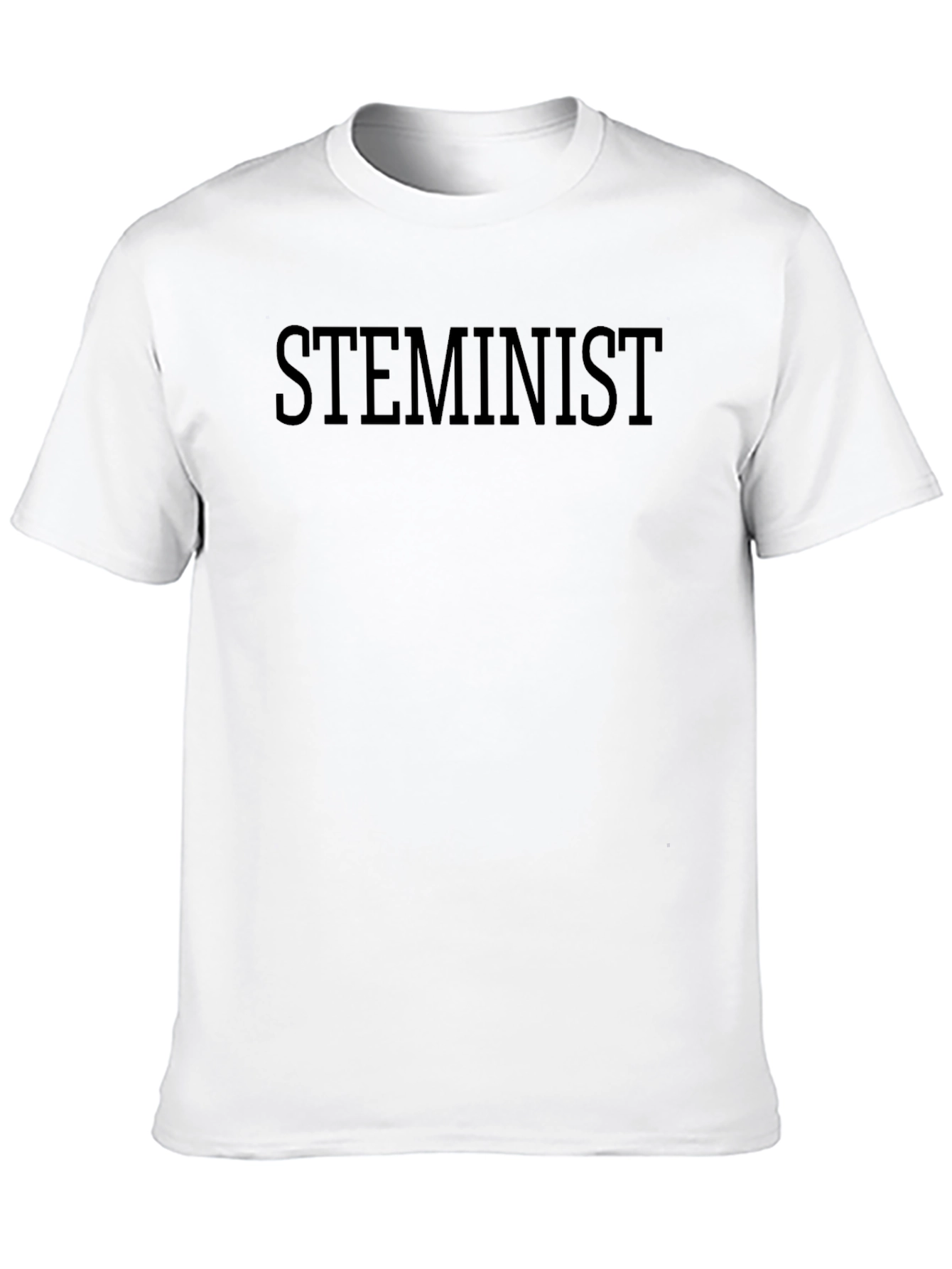 STEMinist Black T-Shirt - Science & Feminism