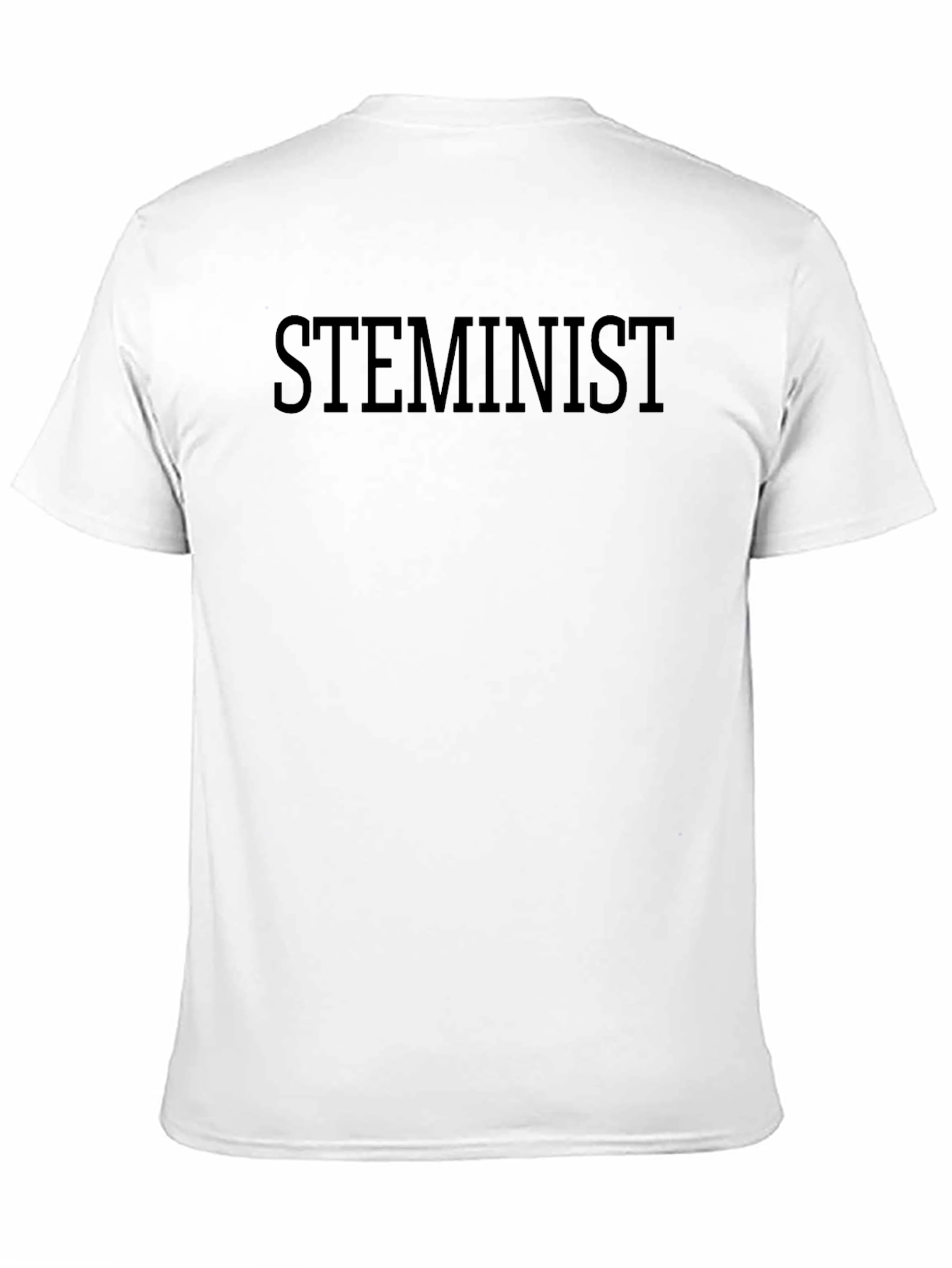 STEMinist Black T-Shirt - Science & Feminism