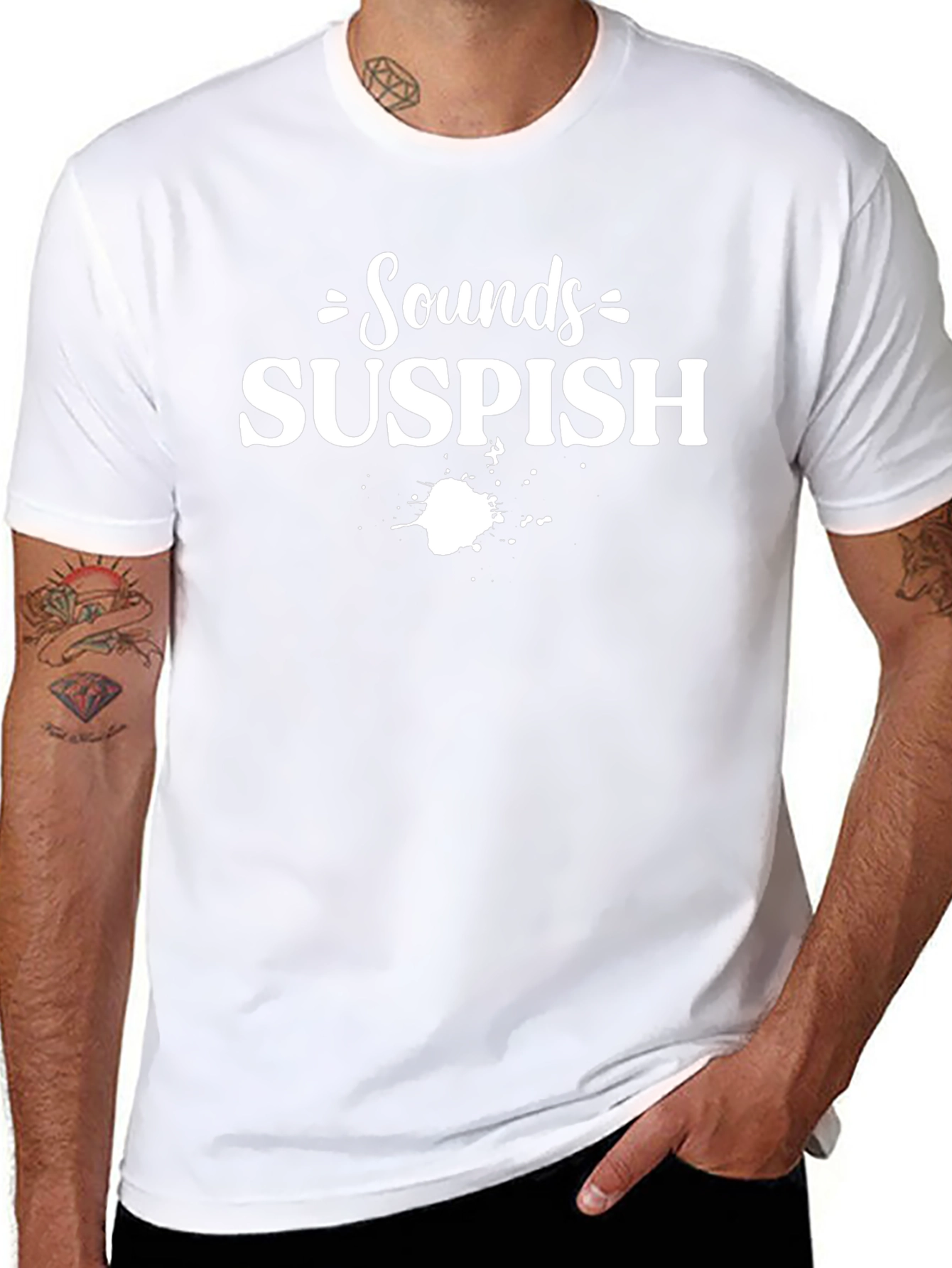 Sounds Suspish T-Shirt | Trendy Graphic Tee