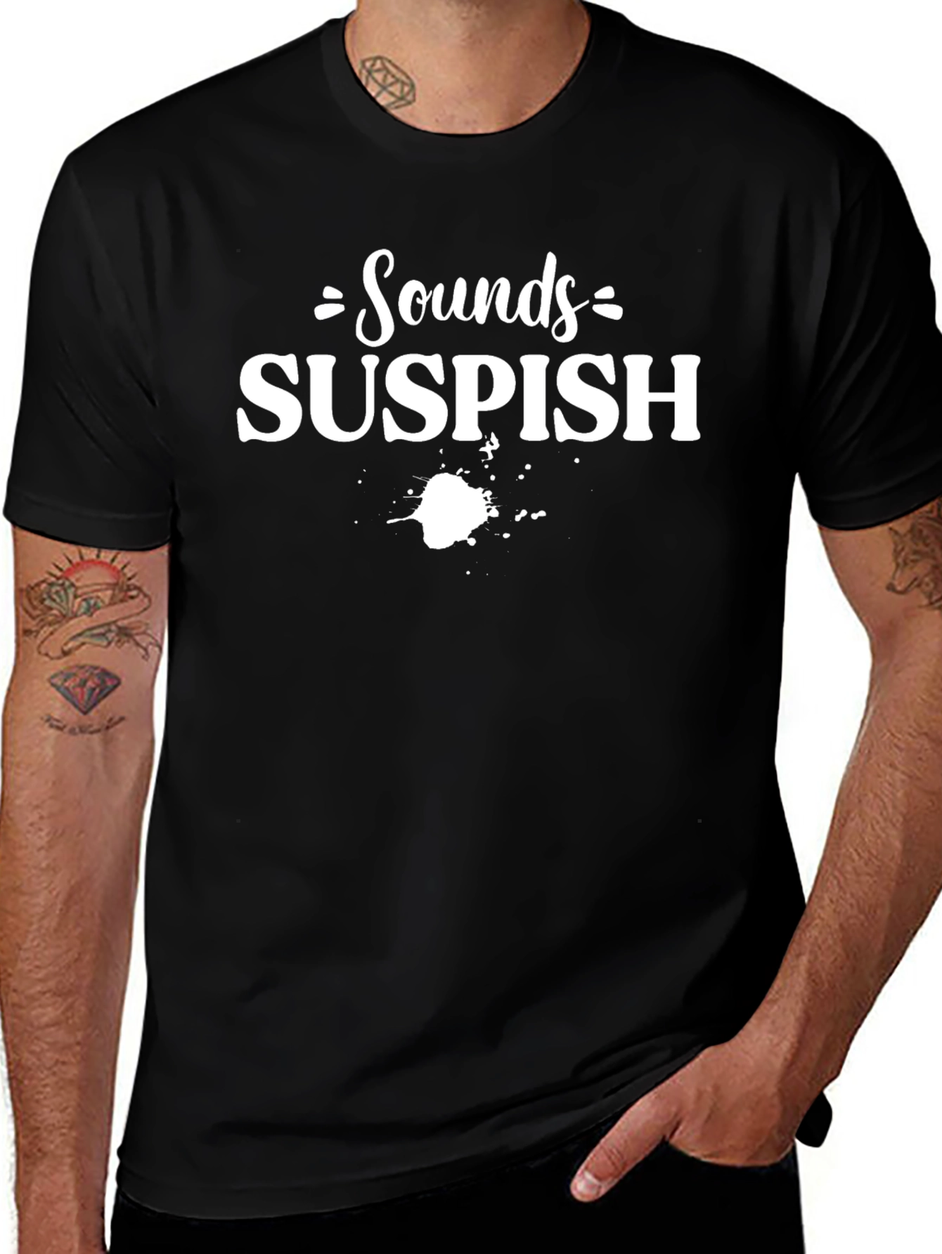 Sounds Suspish T-Shirt | Trendy Graphic Tee